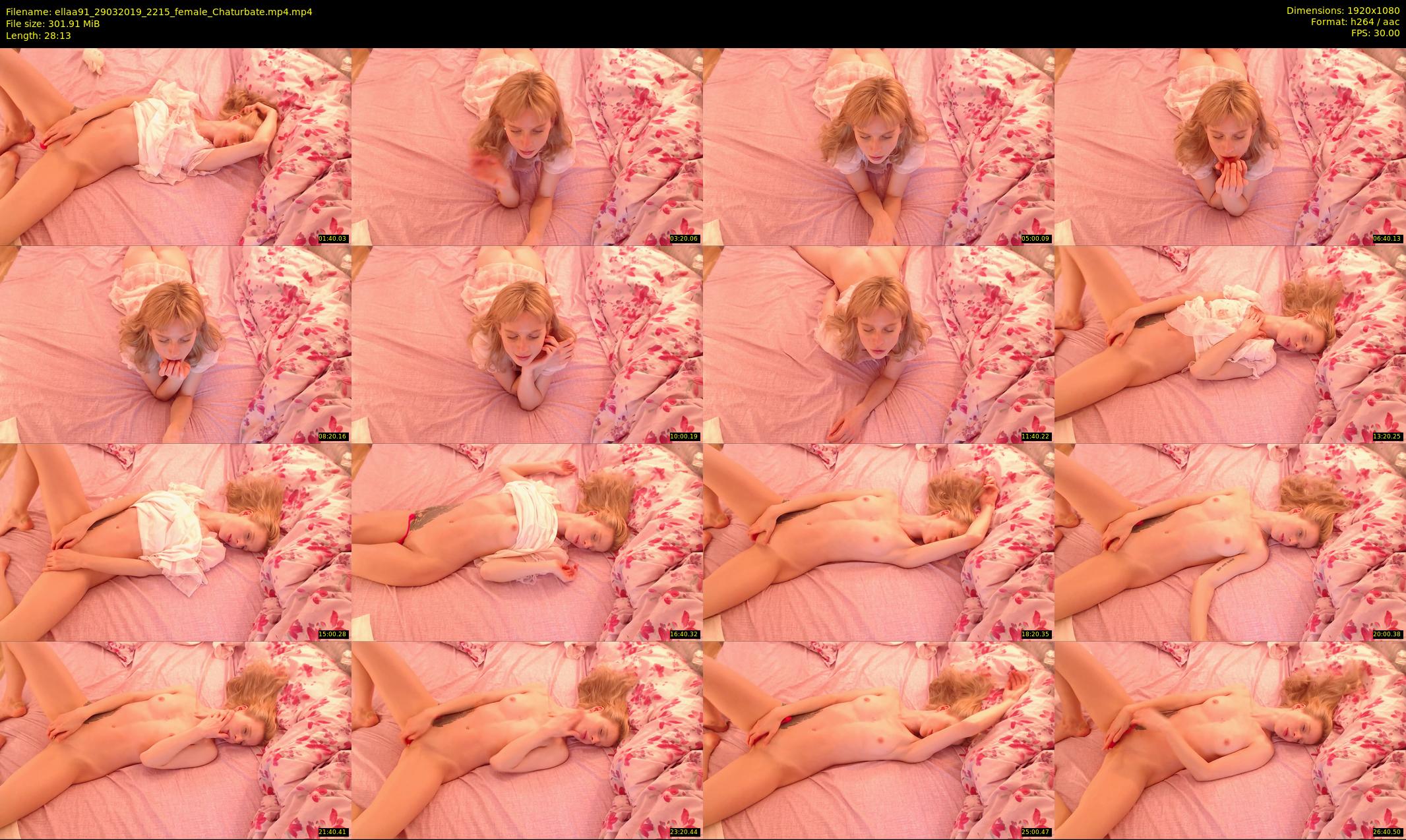 ellaa91 — 29 minute Chaturbate female cam show recording, 1080p, Mar 29, 2019