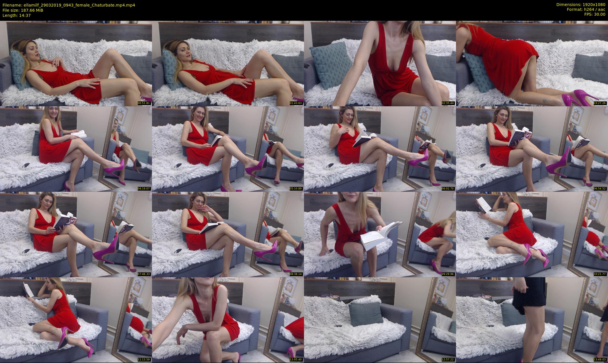ellamilf — 15 minute Chaturbate female cam show recording, 1080p, Mar 29, 2019
