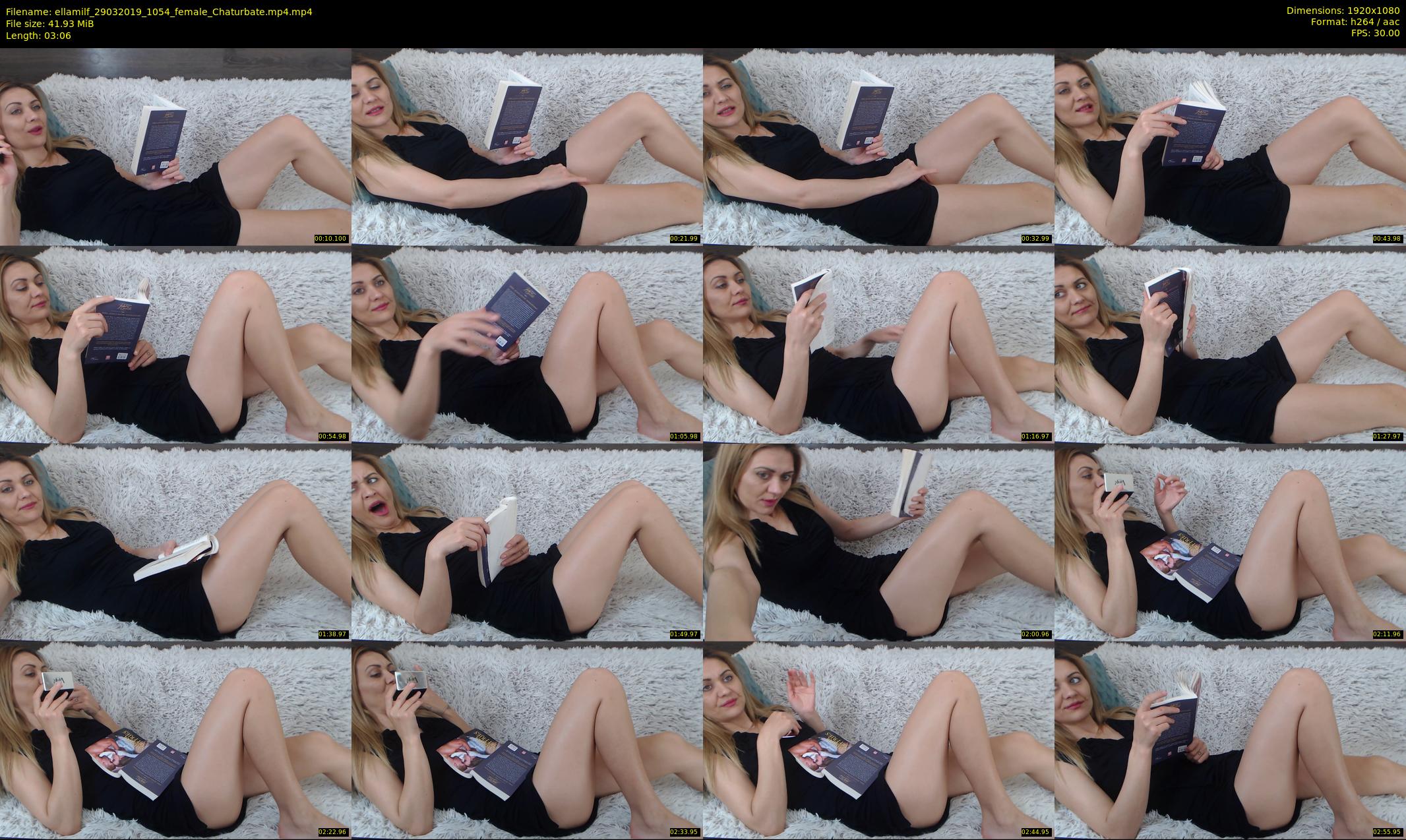 ellamilf — 4 minute Chaturbate female cam show recording, 1080p, Mar 29, 2019
