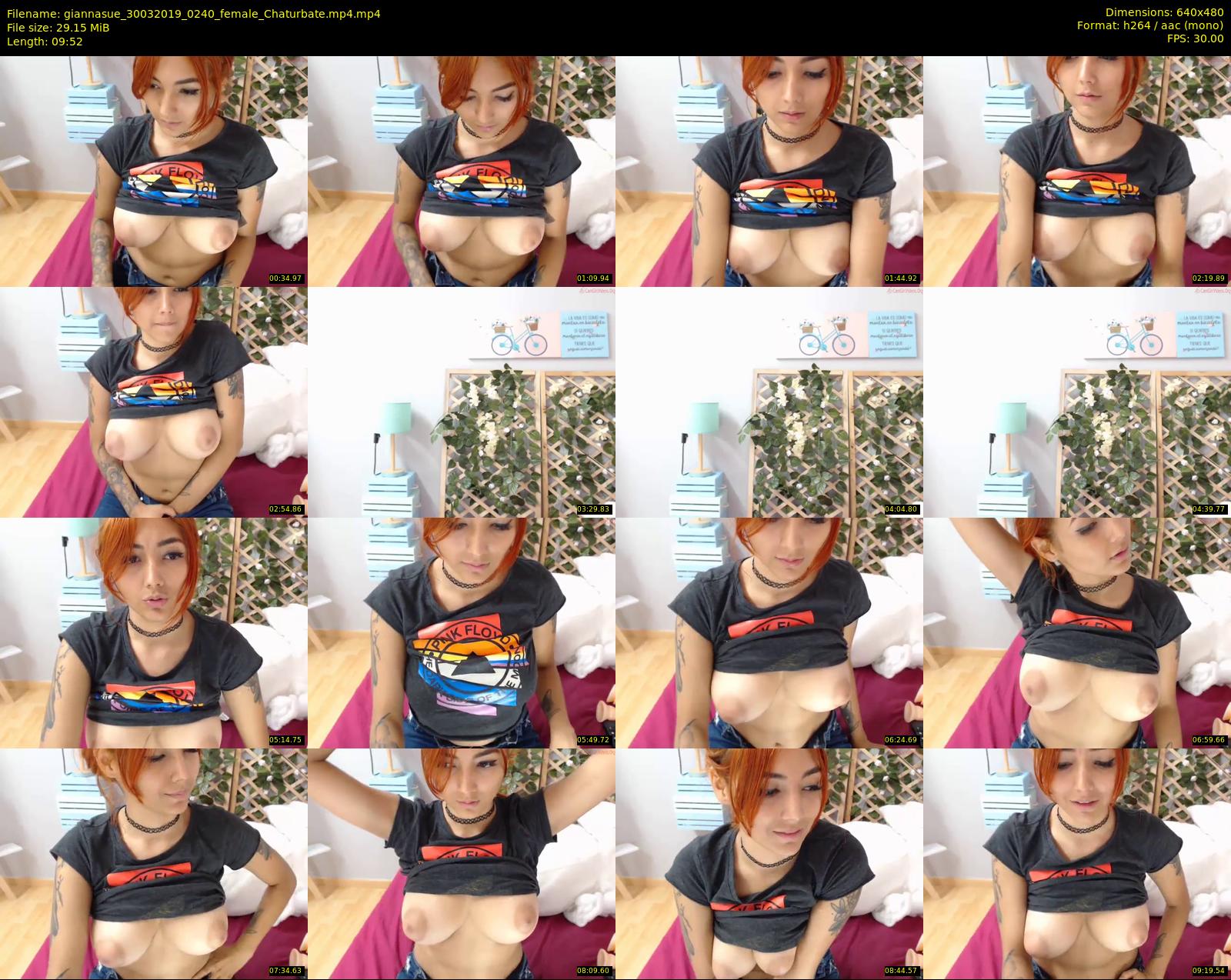 giannasue — 10 minute Chaturbate female cam show recording, 480p, Mar 30, 2019