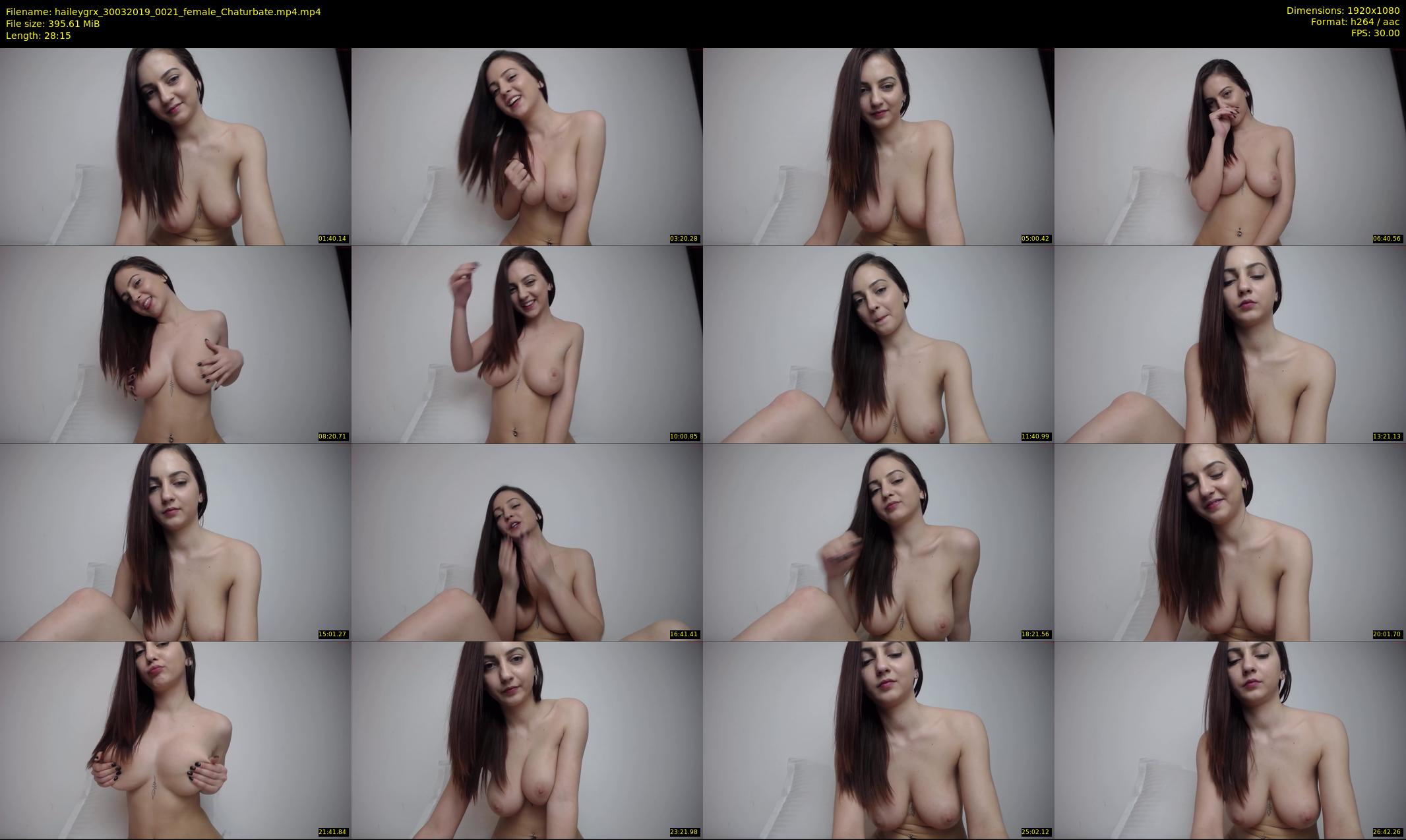 haileygrx — 29 minute Chaturbate female cam show recording, 1080p, Mar 30, 2019