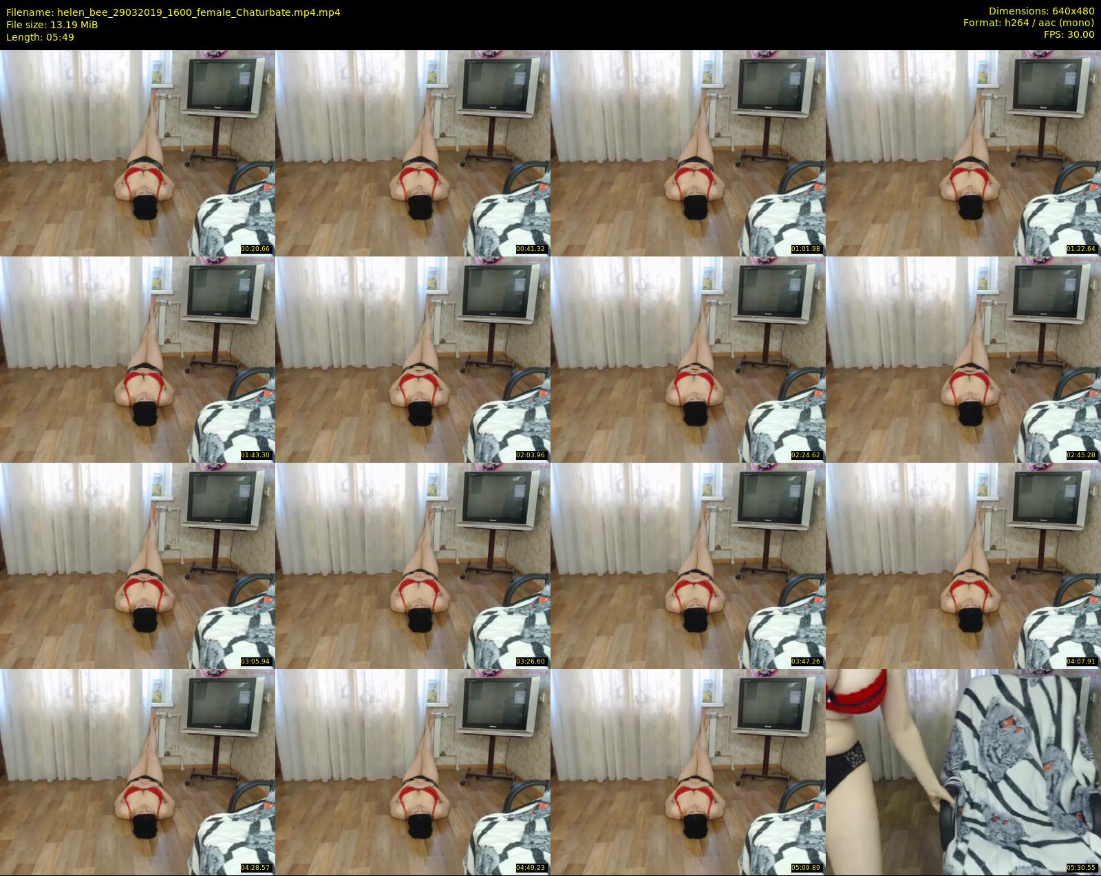 helen_bee — 6 minute Chaturbate female cam show recording, 480p, Mar 29, 2019