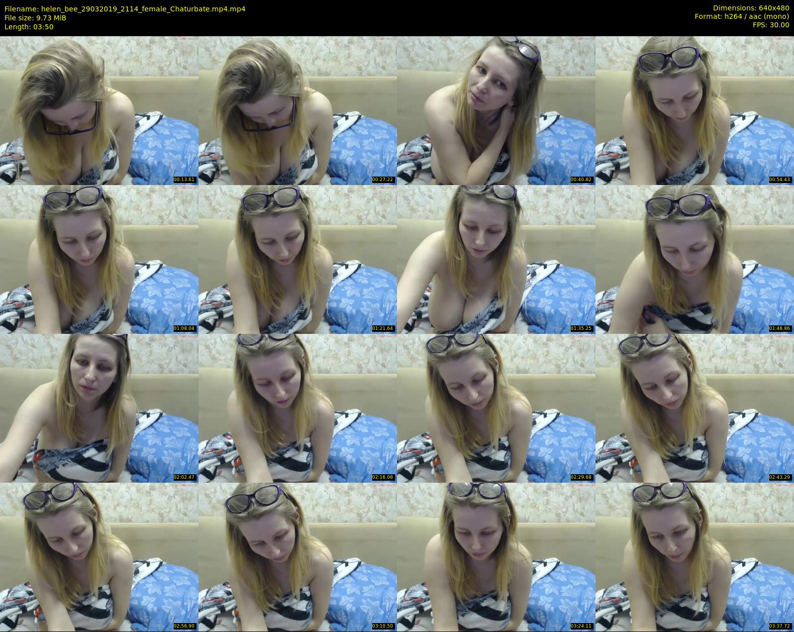 helen_bee — 4 minute Chaturbate female cam show recording, 480p, Mar 29, 2019
