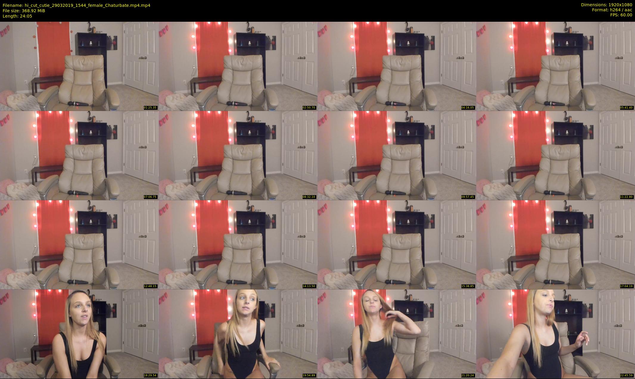 hi_cut_cutie — 25 minute Chaturbate female cam show recording, 1080p, Mar 29, 2019