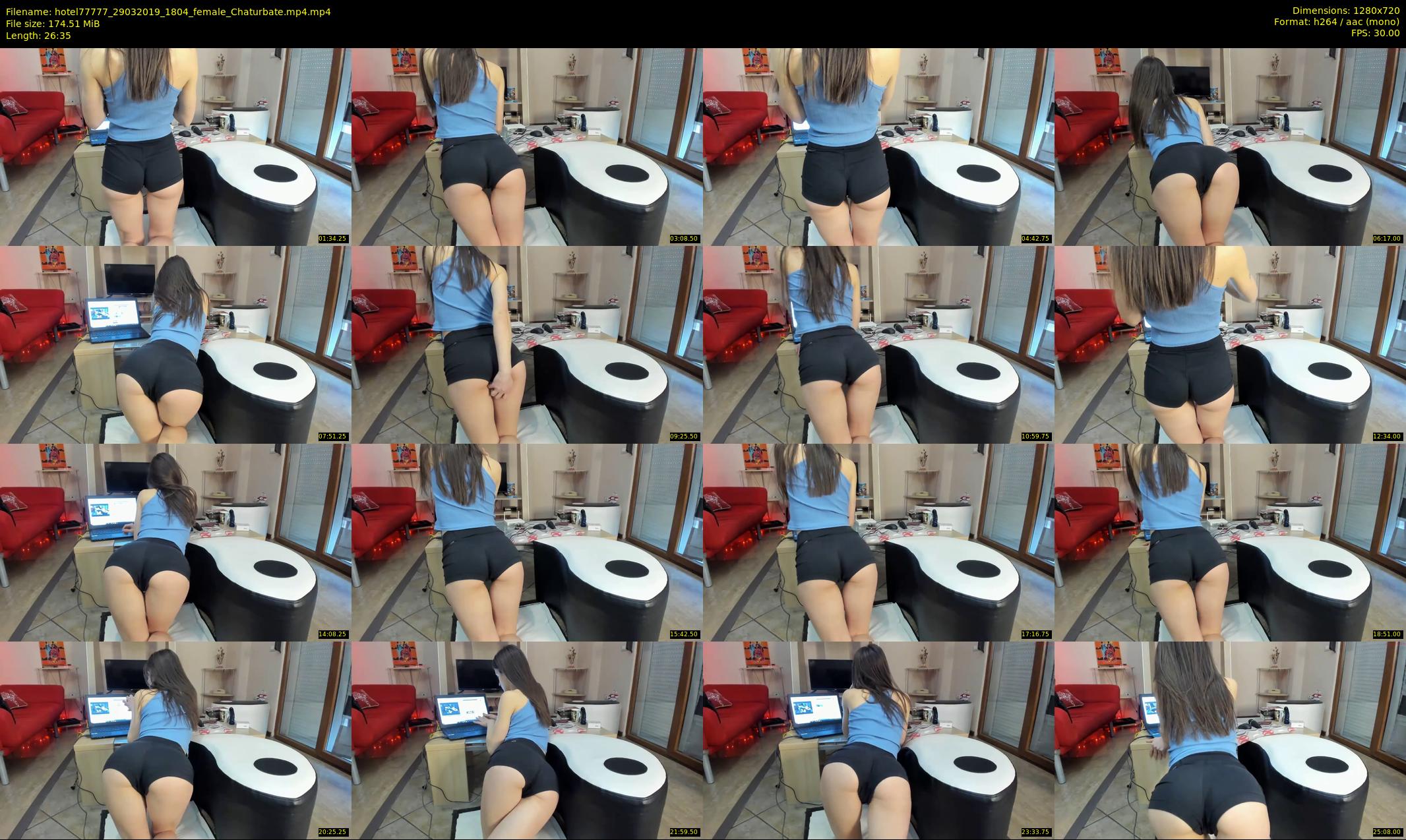 hotel77777 — 27 minute Chaturbate female cam show recording, 720p, Mar 29, 2019