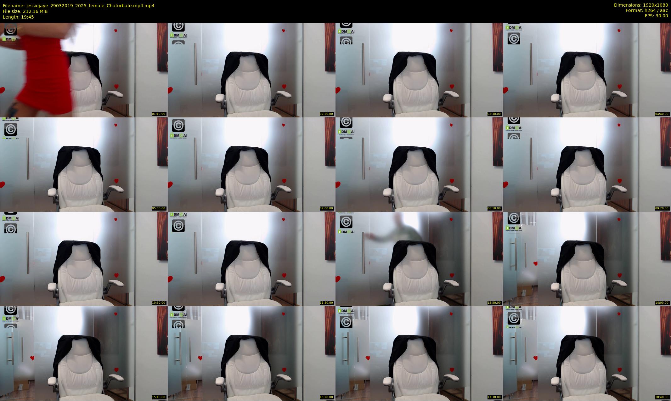 jessiejaye — 20 minute Chaturbate female cam show recording, 1080p, Mar 29, 2019
