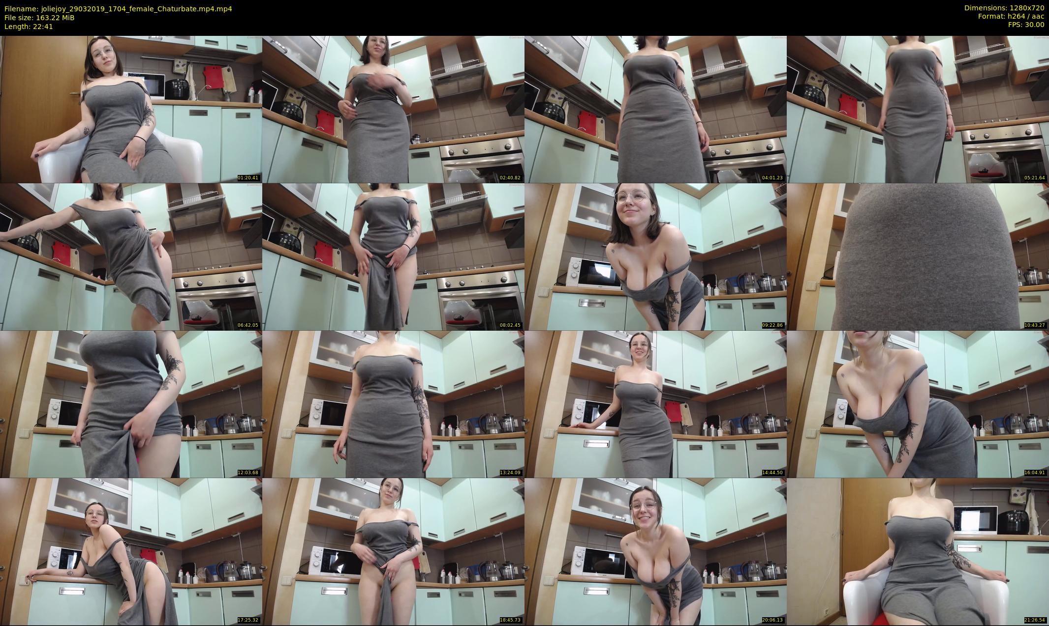 joliejoy — 23 minute Chaturbate female cam show recording, 720p, Mar 29, 2019