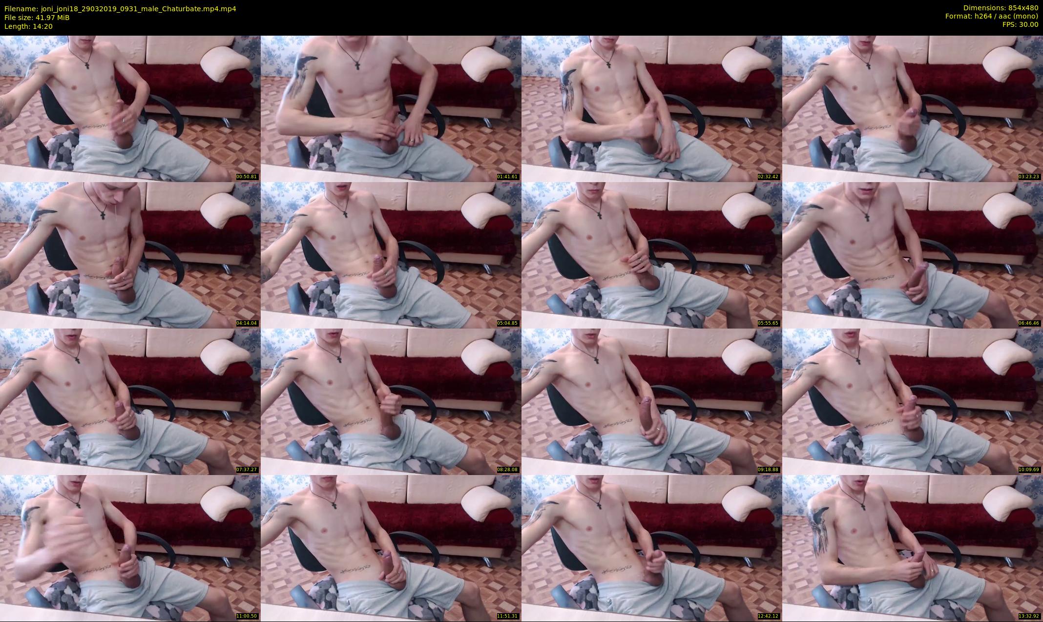 joni_joni18 — 15 minute Chaturbate male cam show recording, 480p, Mar 29, 2019
