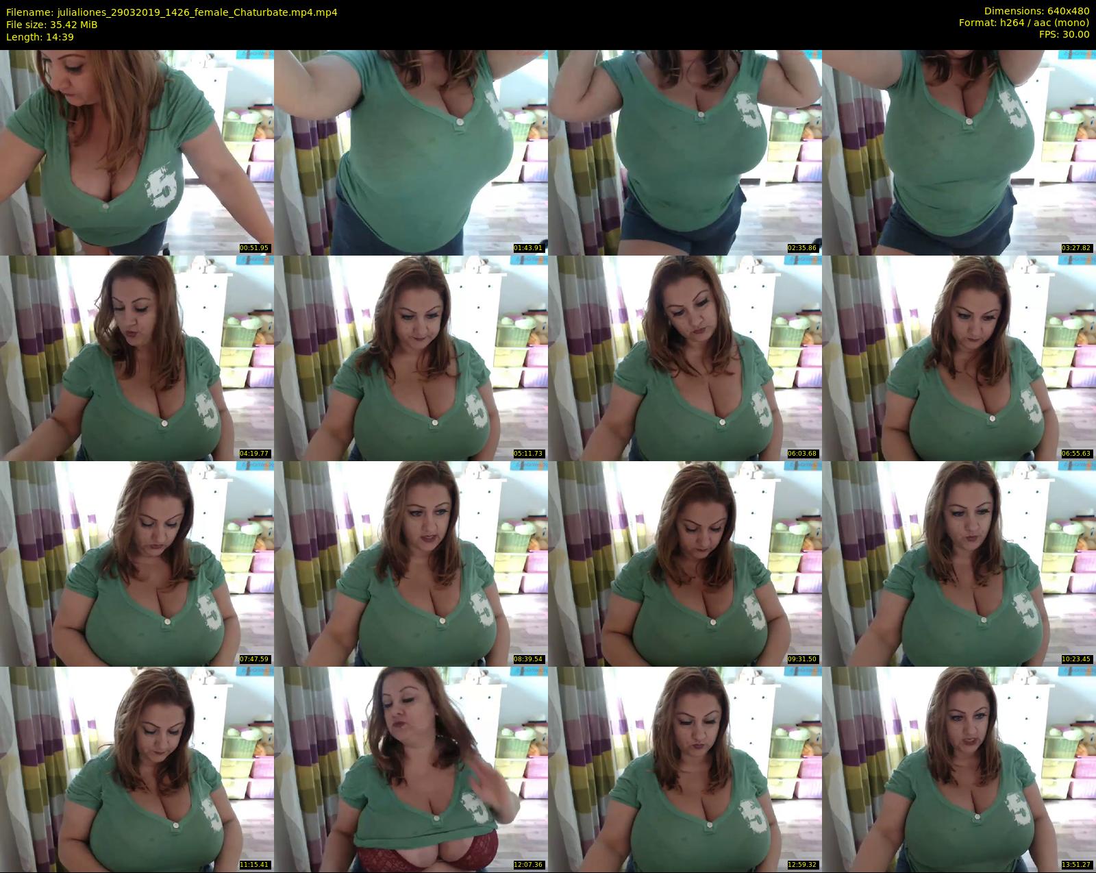 julialiones — 15 minute Chaturbate female cam show recording, 480p, Mar 29, 2019