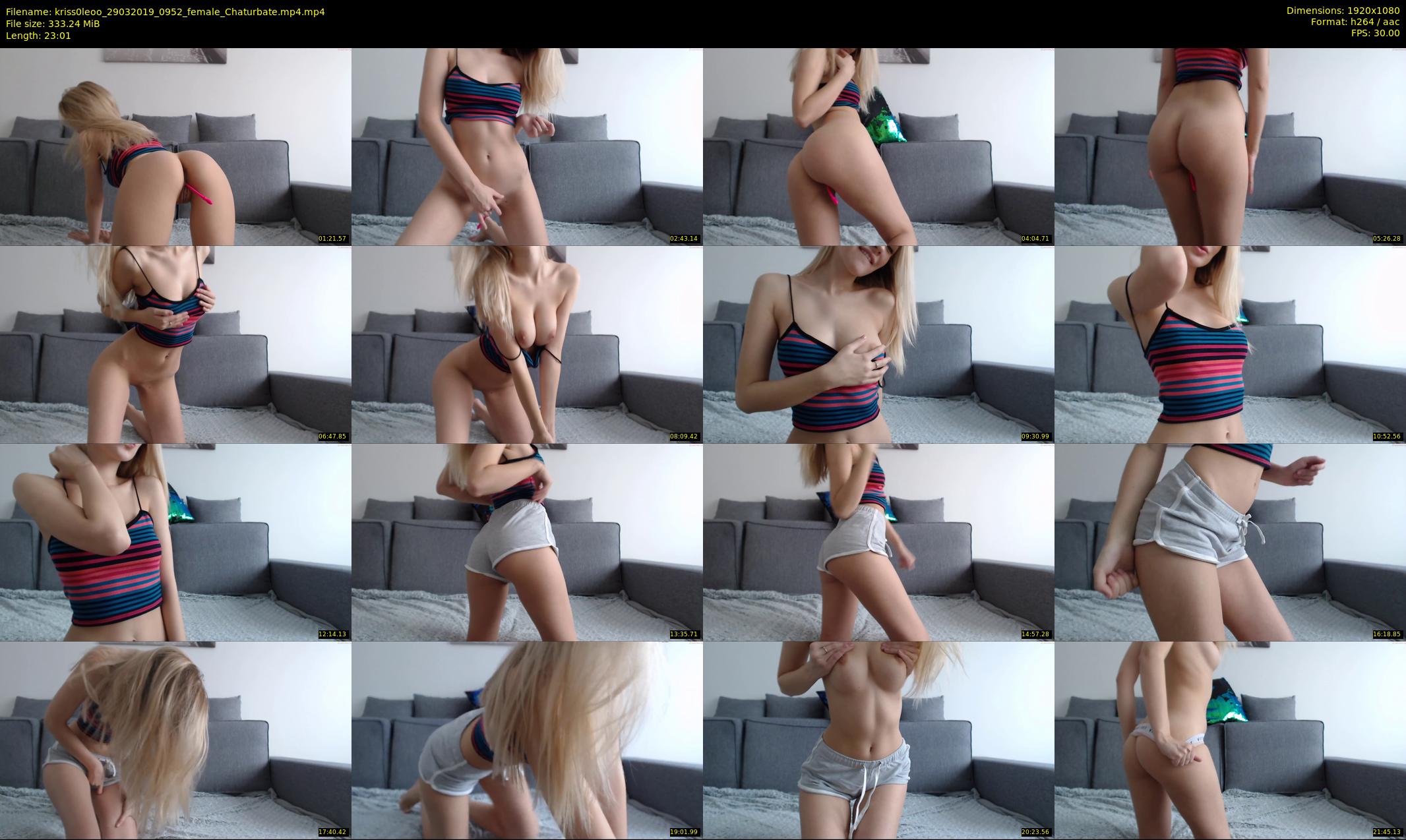 kriss0leoo — 24 minute Chaturbate couple cam show recording, 1080p, Mar 29, 2019
