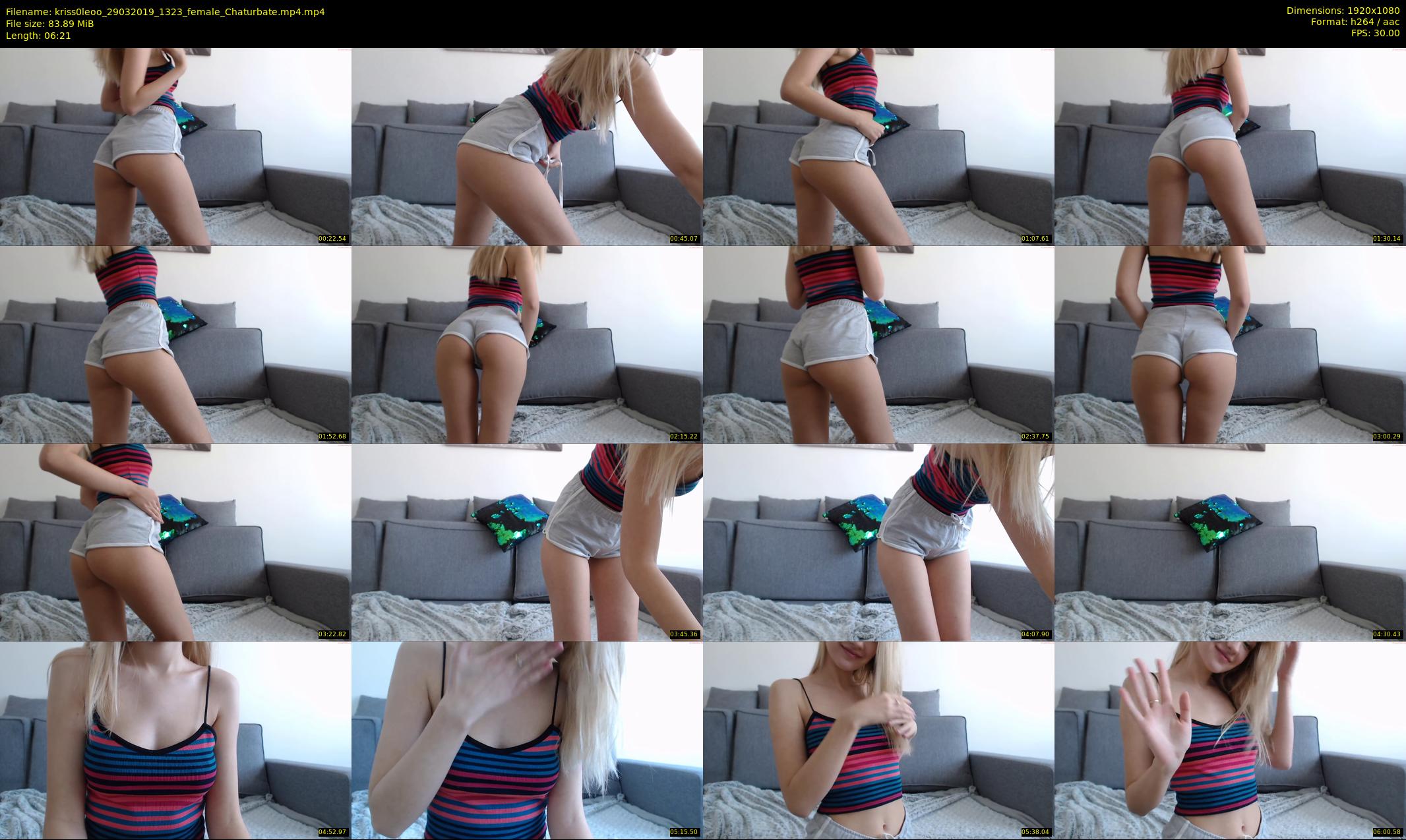 kriss0leoo — 7 minute Chaturbate couple cam show recording, 1080p, Mar 29, 2019