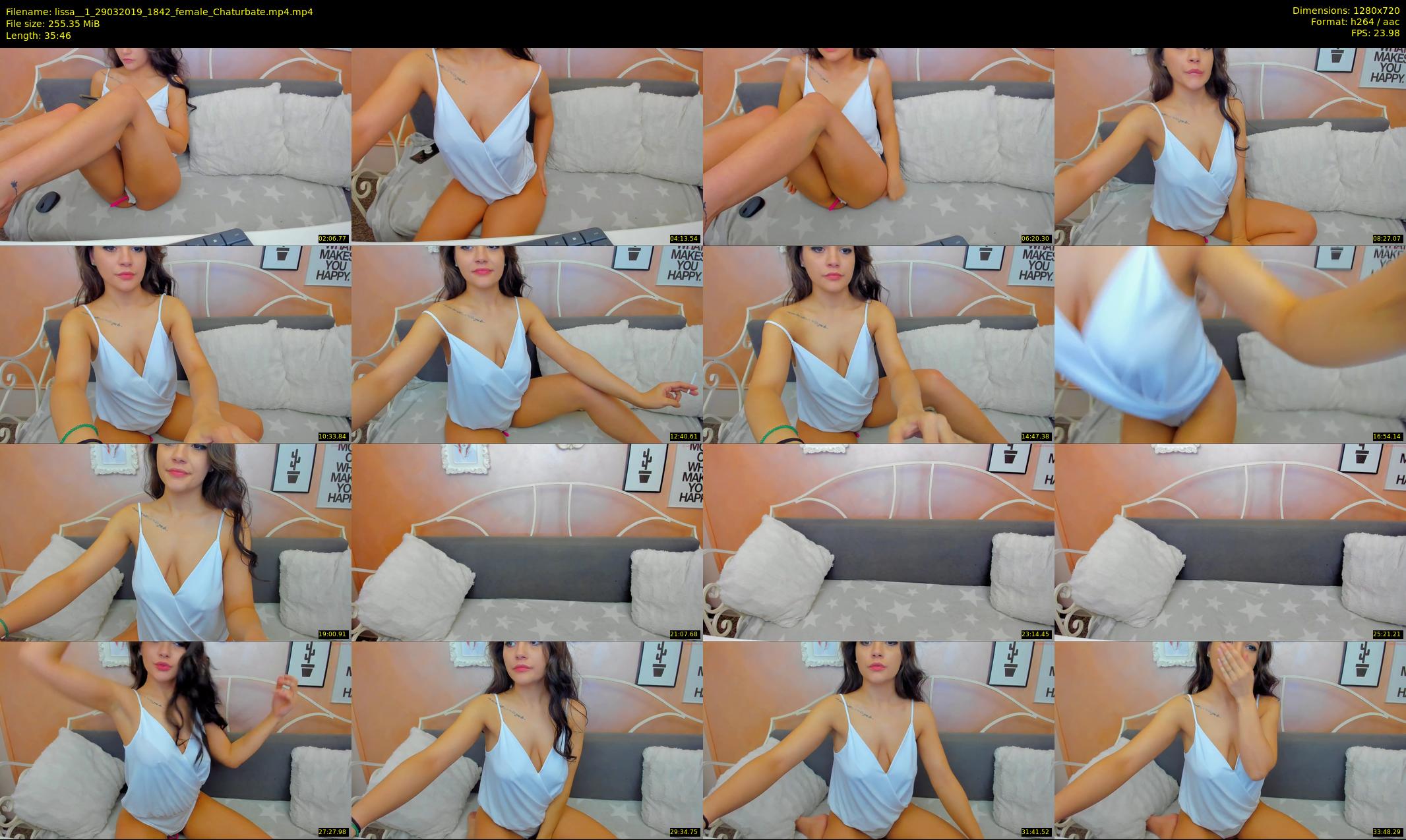 lissa__1 — 36 minute Chaturbate female cam show recording, 720p, Mar 29, 2019