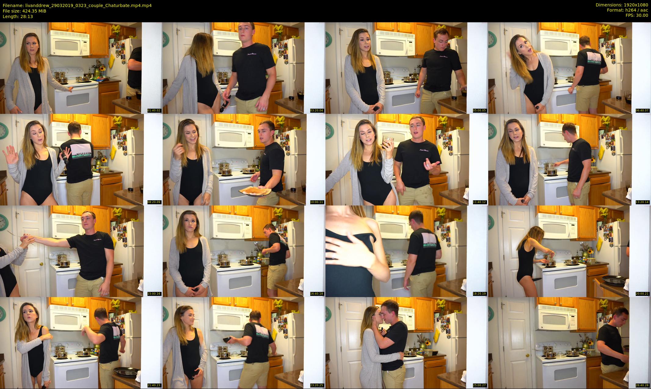 livanddrew — 29 minute Chaturbate couple cam show recording, 1080p, Mar 29, 2019