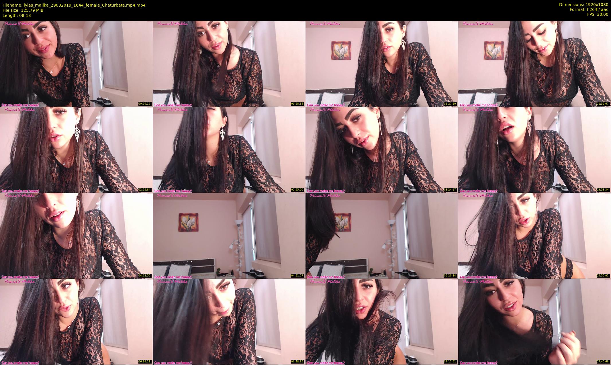 lylas_malika — 9 minute Chaturbate female cam show recording, 1080p, Mar 29, 2019
