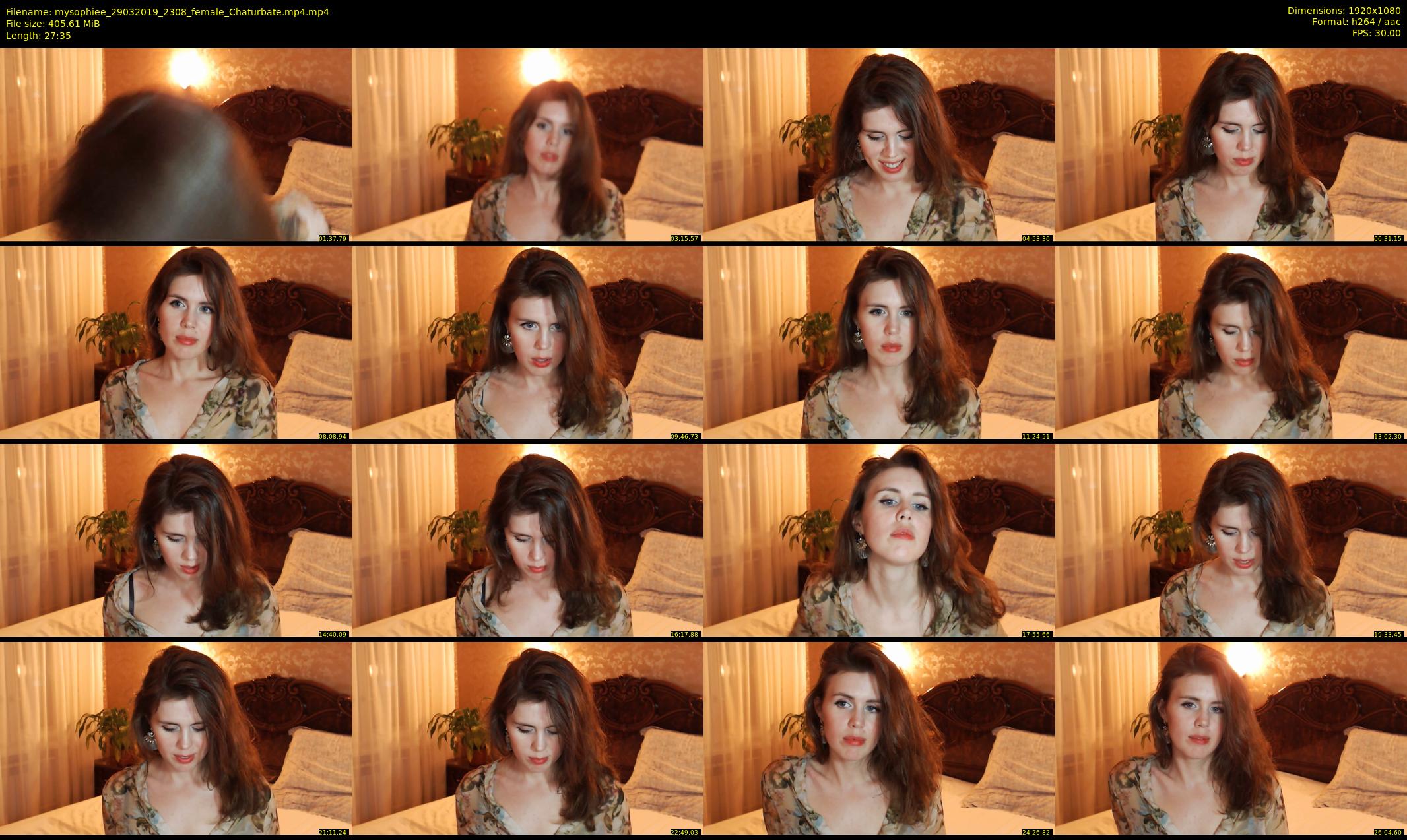 mysophiee — 28 minute Chaturbate female cam show recording, 1080p, Mar 29, 2019