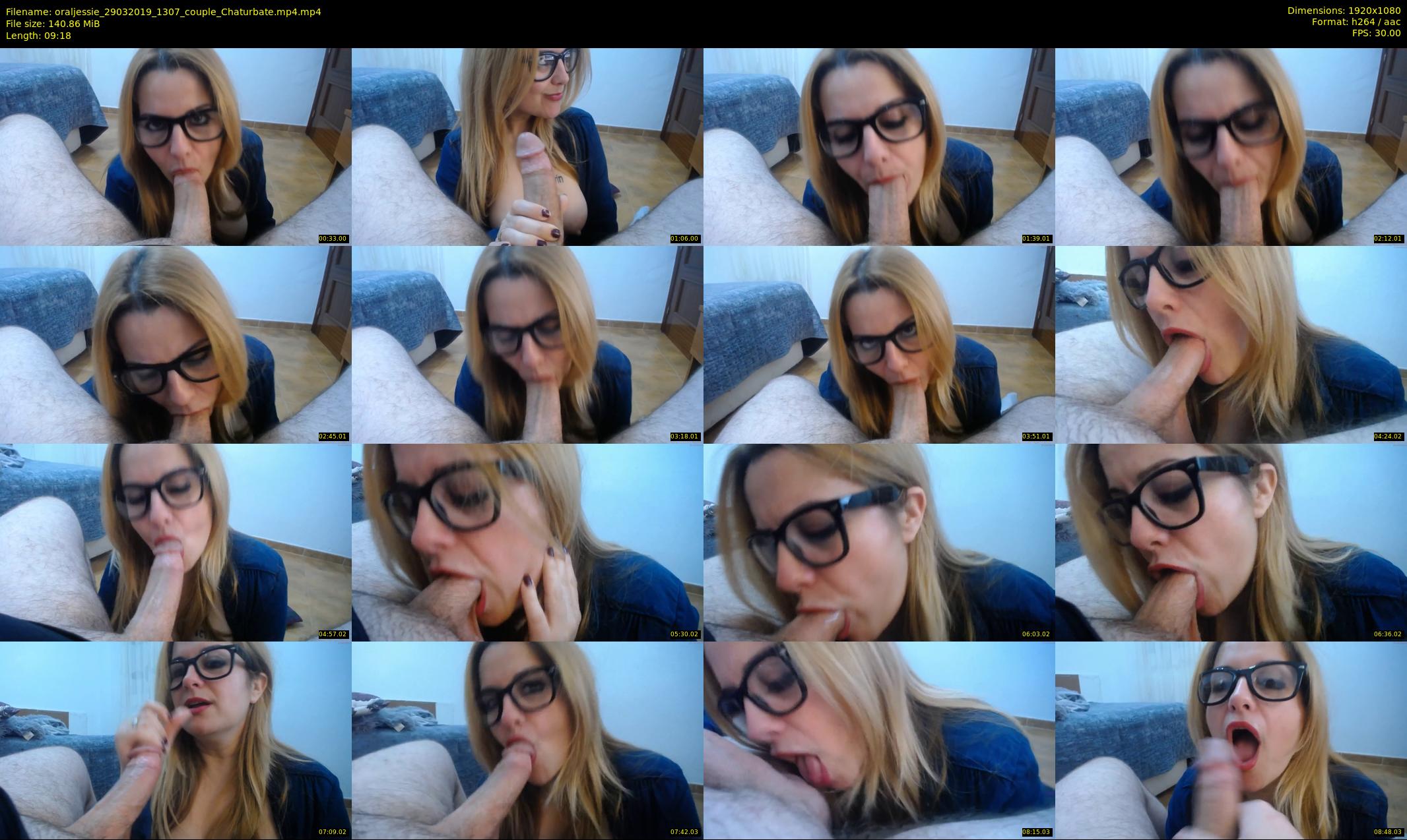 oraljessie — 10 minute Chaturbate couple cam show recording, 1080p, Mar 29, 2019
