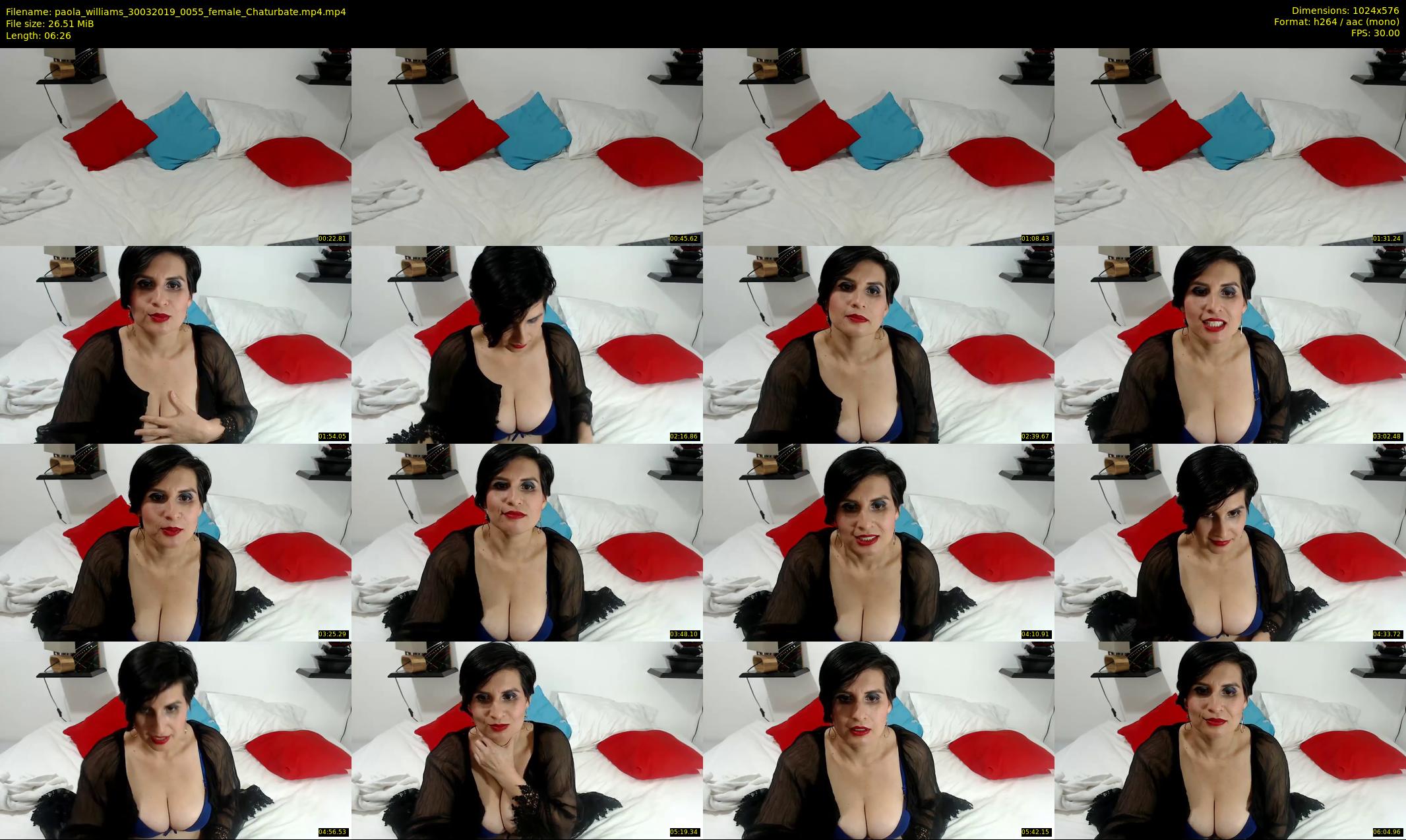 paola_williams — 7 minute Chaturbate female cam show recording, 480p, Mar 30, 2019