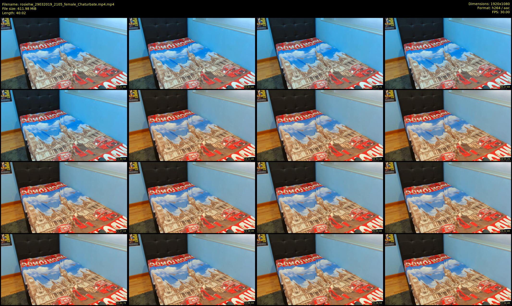 rosiehw — 41 minute Chaturbate couple cam show recording, 1080p, Mar 29, 2019