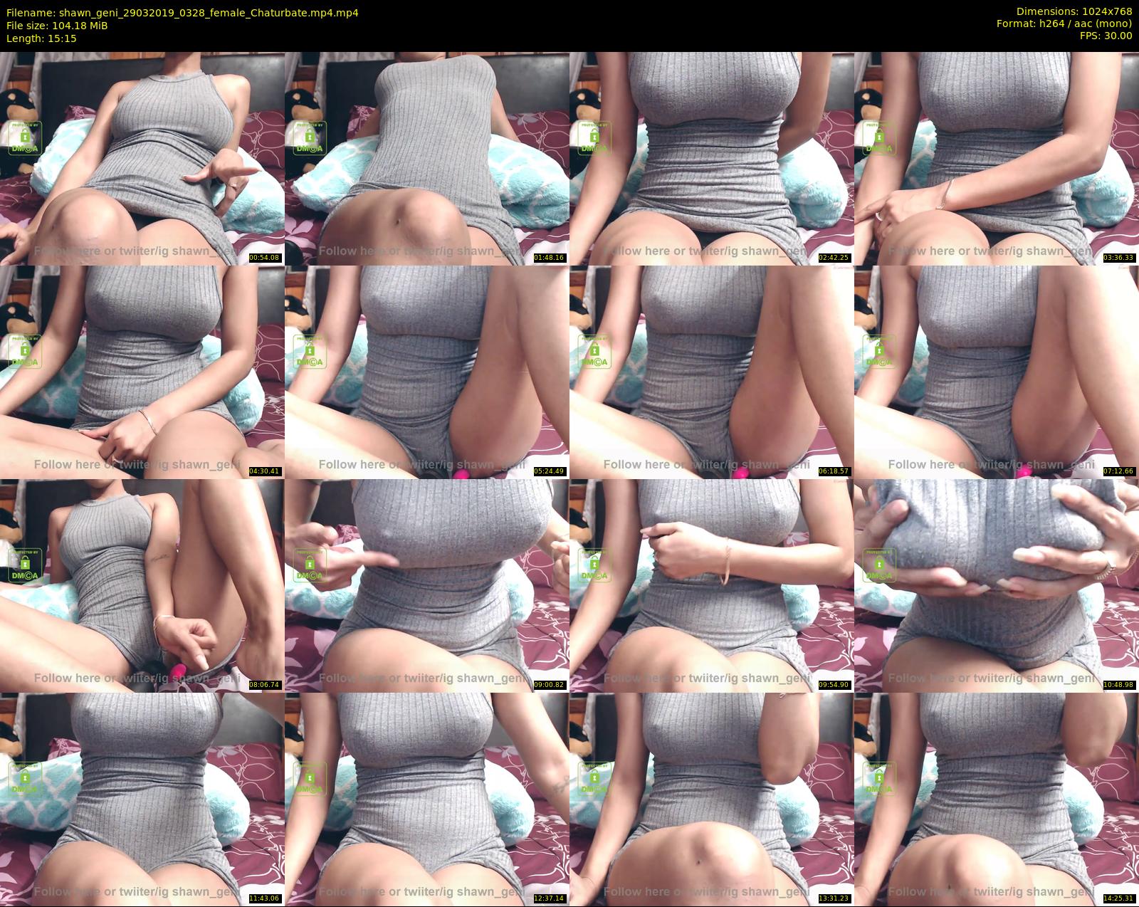shawn_geni — 16 minute Chaturbate couple cam show recording, 720p, Mar 29, 2019