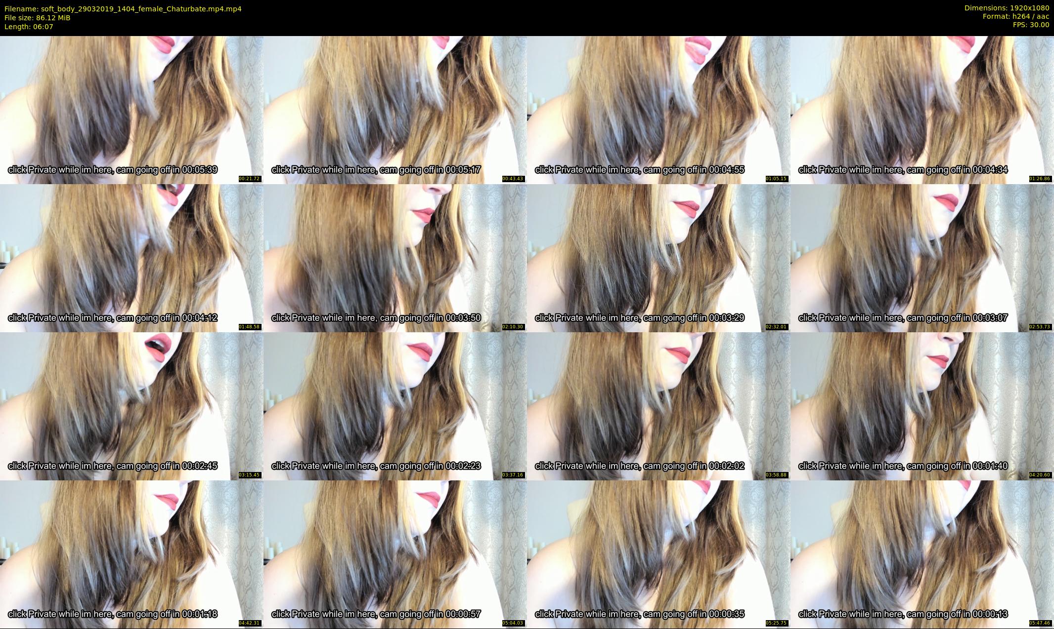 soft_body — 7 minute Chaturbate female cam show recording, 1080p, Mar 29, 2019