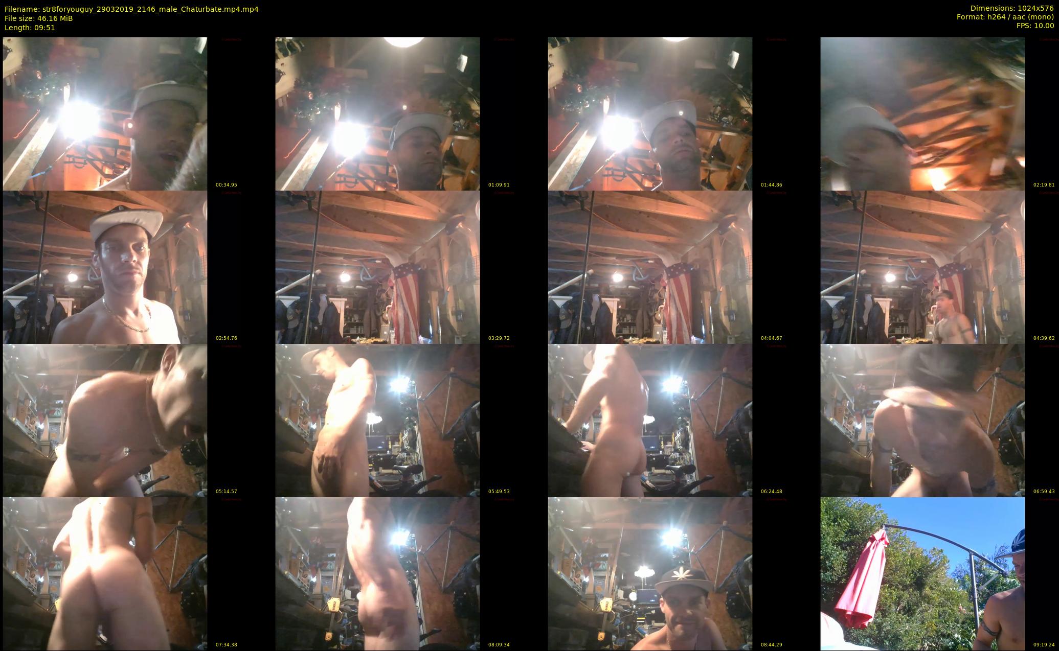 str8foryouguy — 10 minute Chaturbate male cam show recording, 480p, Mar 29, 2019