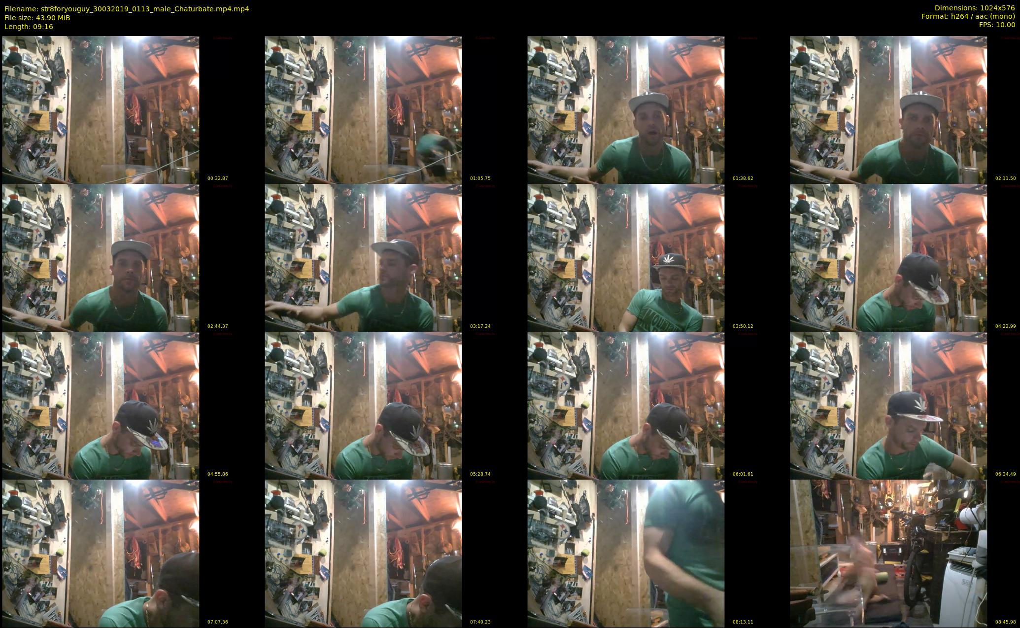 str8foryouguy — 10 minute Chaturbate male cam show recording, 480p, Mar 30, 2019