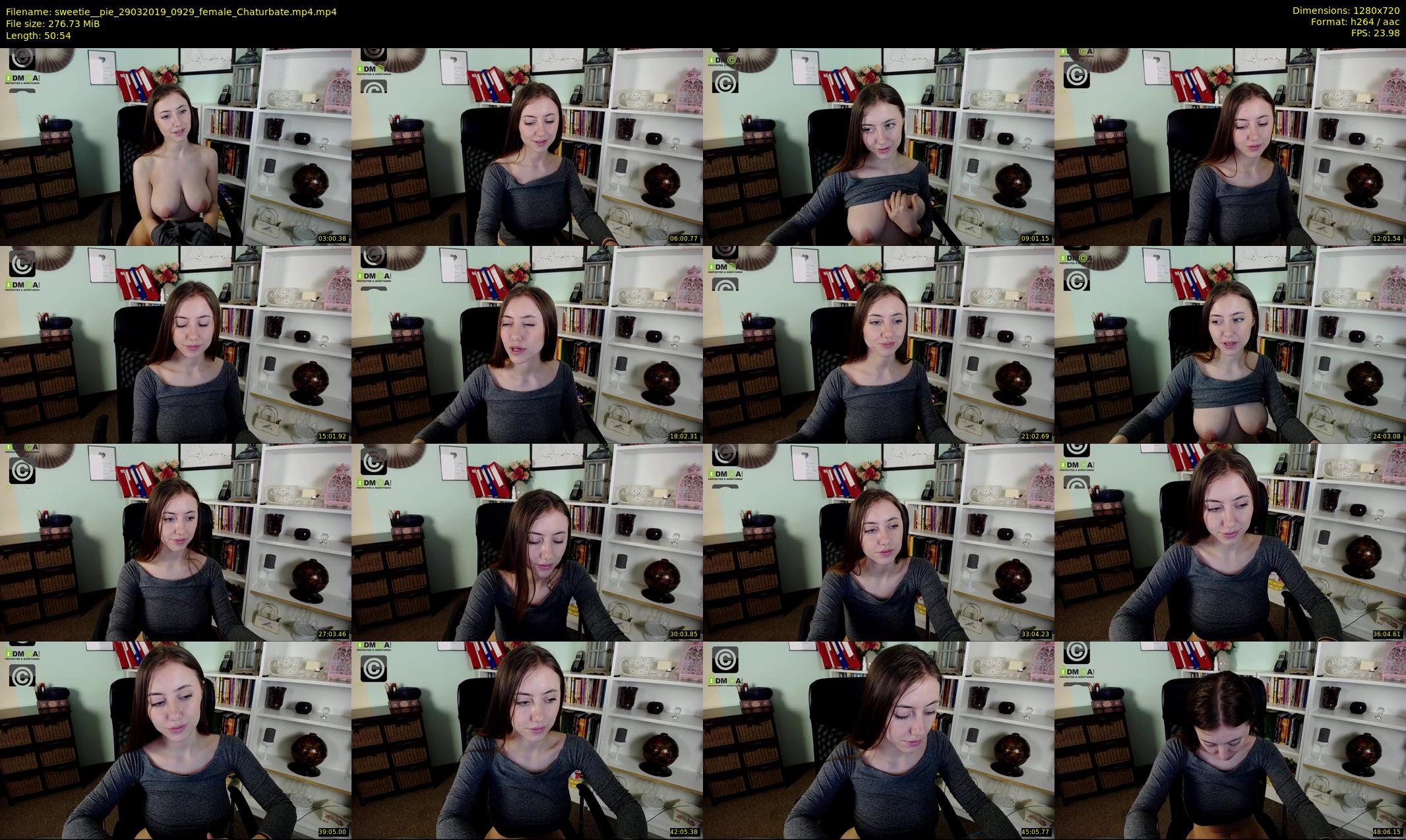 sweetie__pie — 51 minute Chaturbate female cam show recording, 720p, Mar 29, 2019