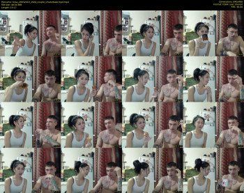 trioa — 14 minute Chaturbate couple cam show recording, 480p, Mar 29, 2019