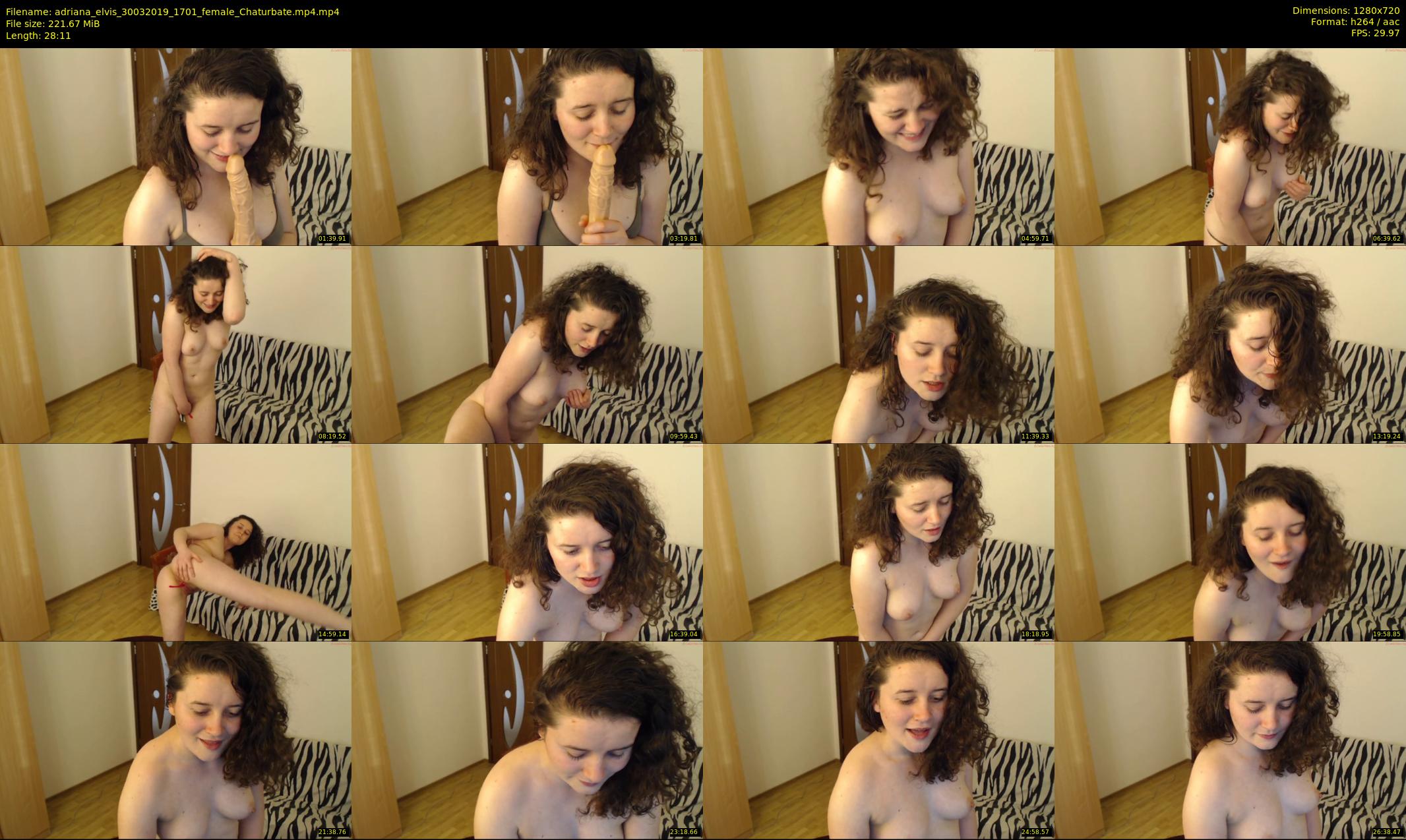 adriana_elvis — 29 minute Chaturbate couple cam show recording, 720p, Mar 30, 2019