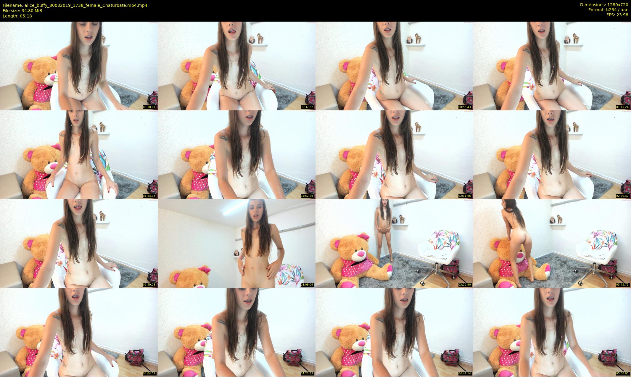 alice_buffy — 6 minute Chaturbate female cam show recording, 720p, Mar 30, 2019