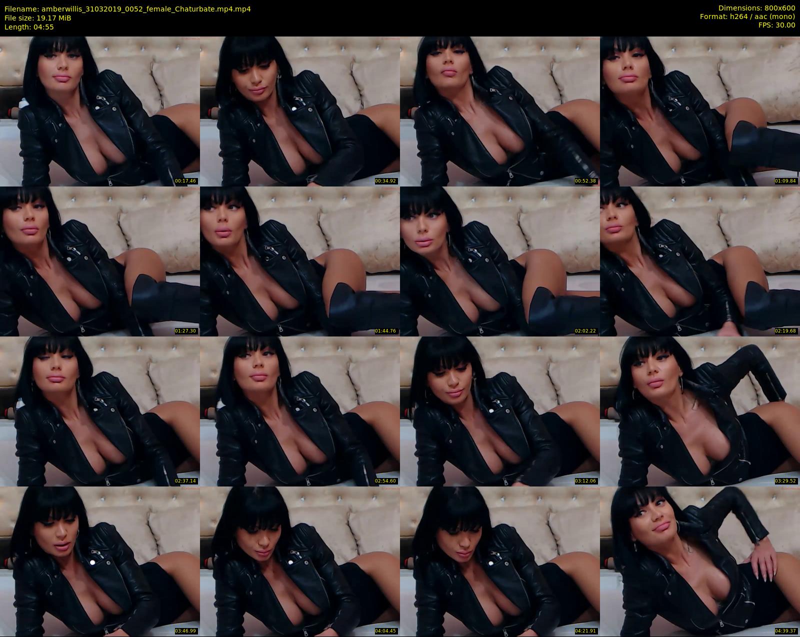 amberwillis — 5 minute Chaturbate female cam show recording, 480p, Mar 31, 2019