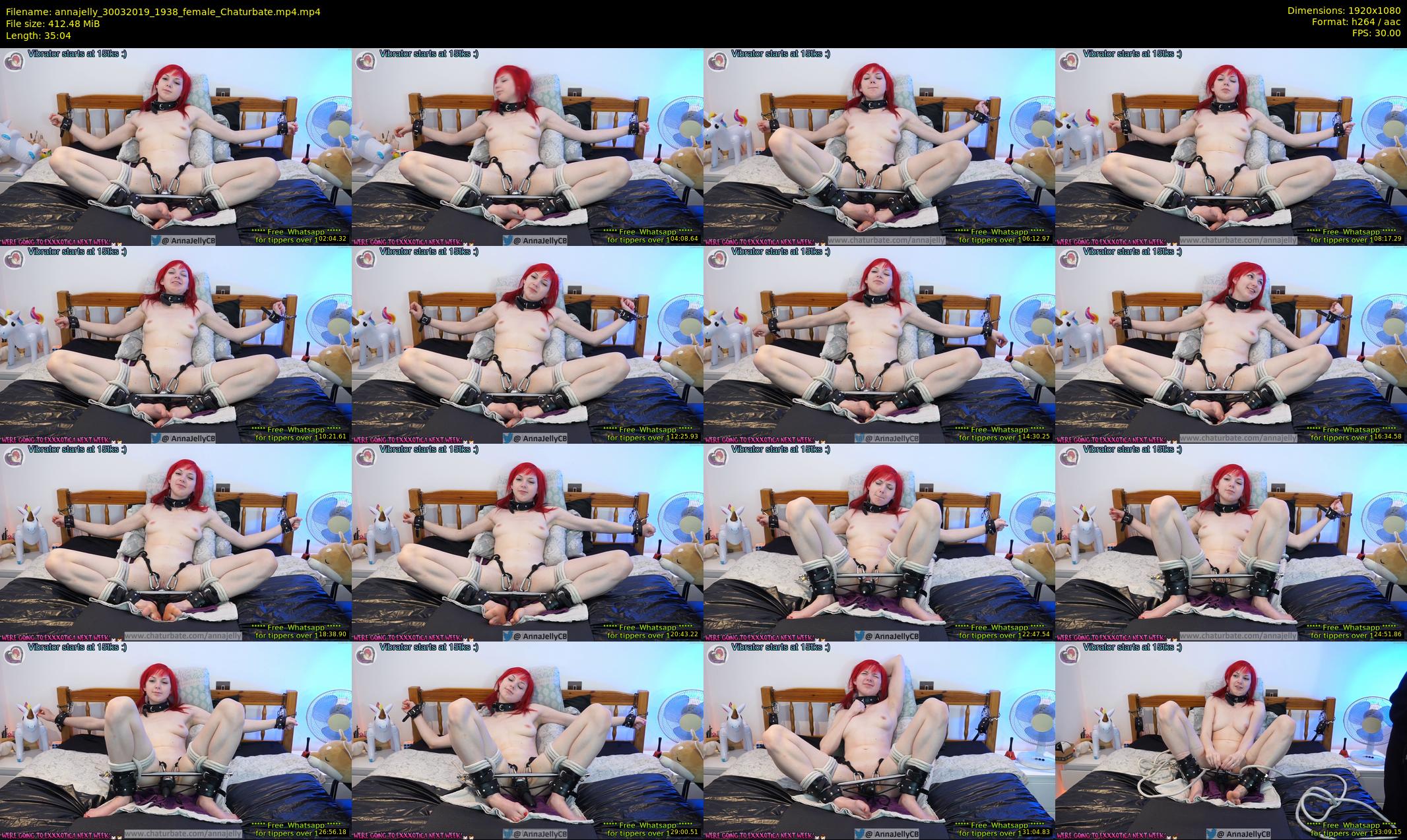 annajelly — 36 minute Chaturbate couple cam show recording, 1080p, Mar 30, 2019