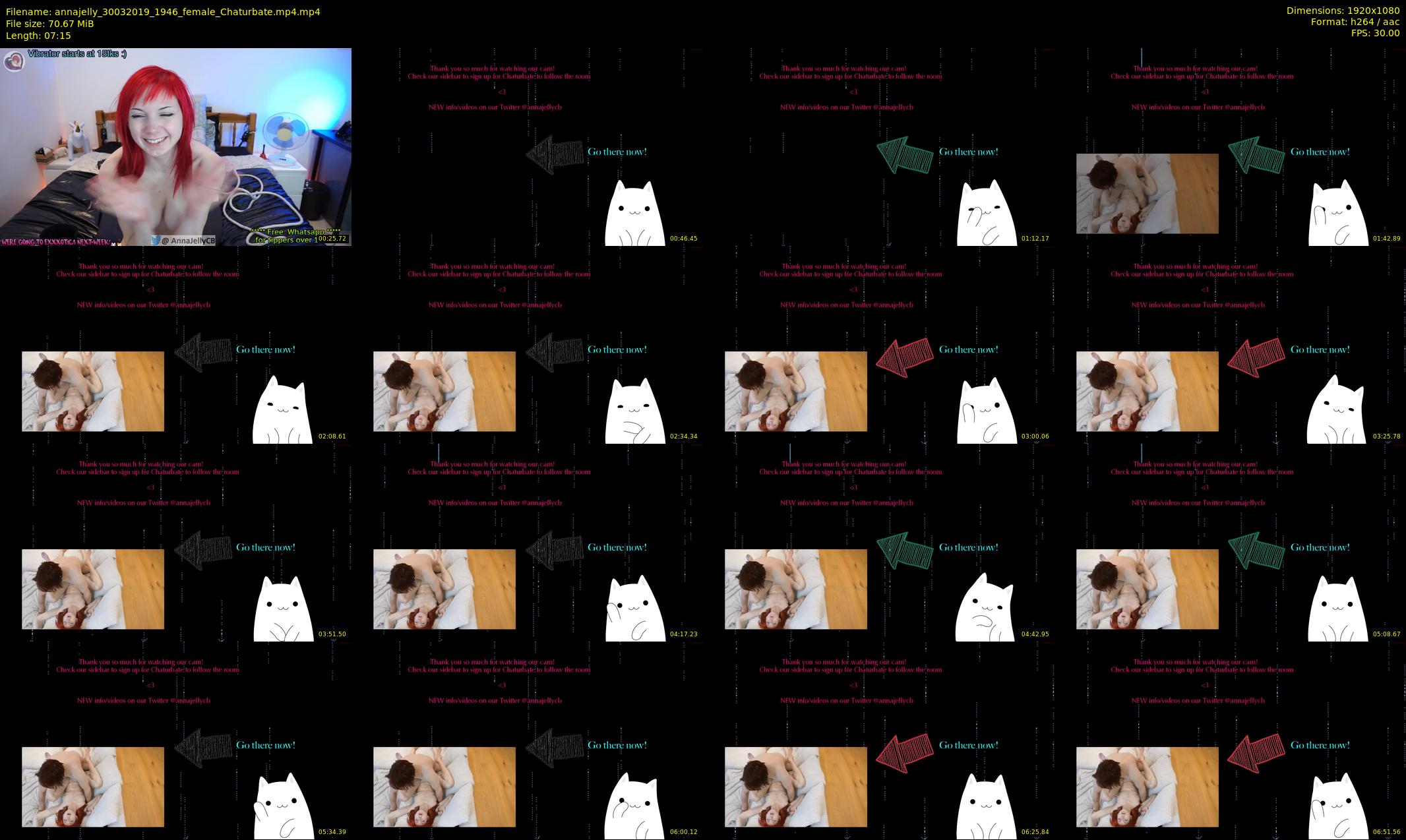 annajelly — 8 minute Chaturbate couple cam show recording, 1080p, Mar 30, 2019