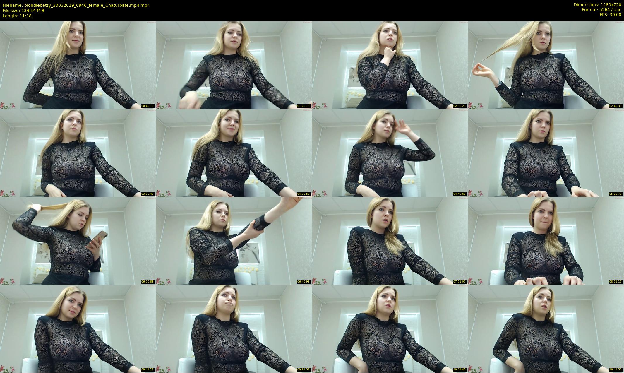blondiebetsy — 12 minute Chaturbate female cam show recording, 720p, Mar 30, 2019