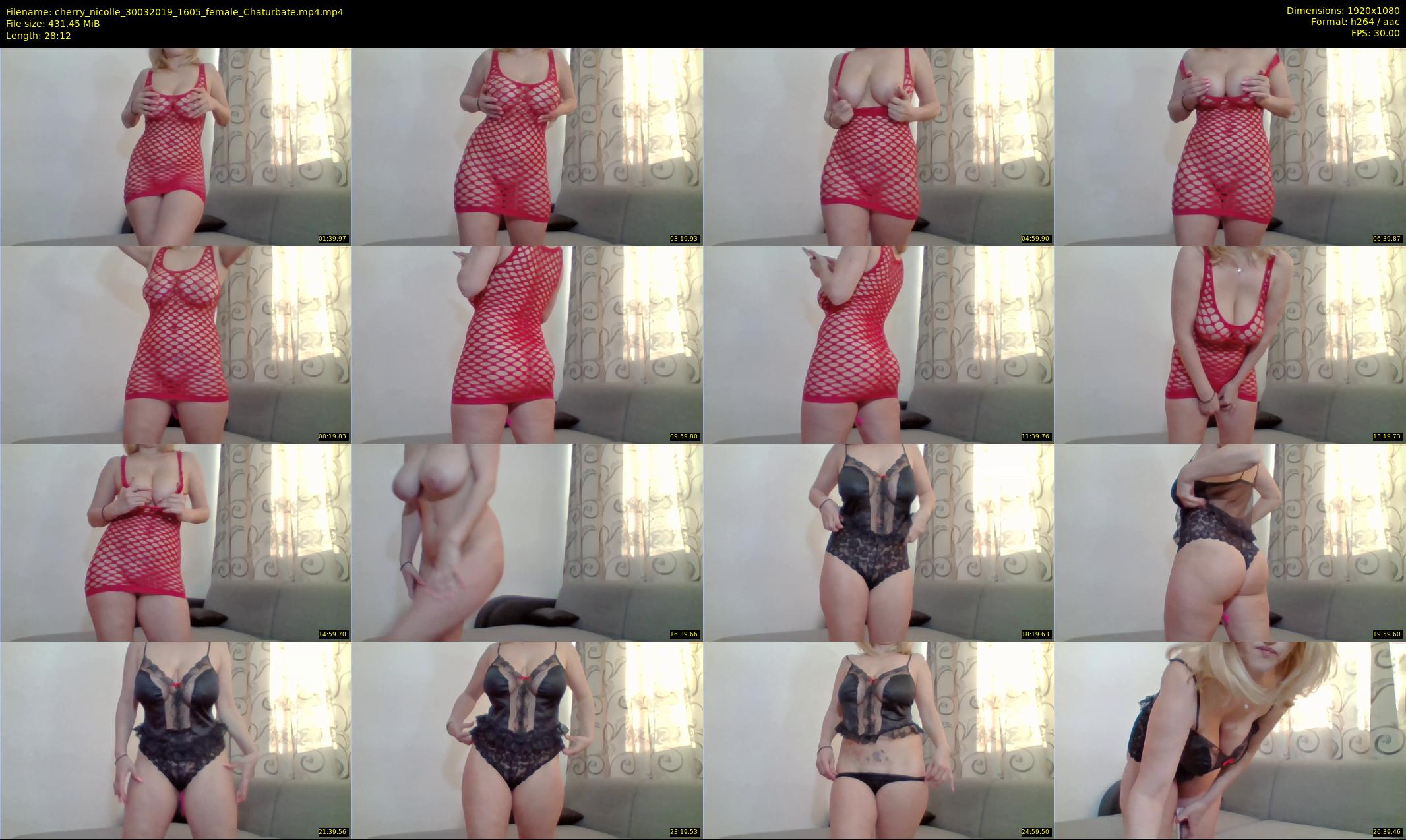 cherry_nicolle — 29 minute Chaturbate female cam show recording, 1080p, Mar 30, 2019