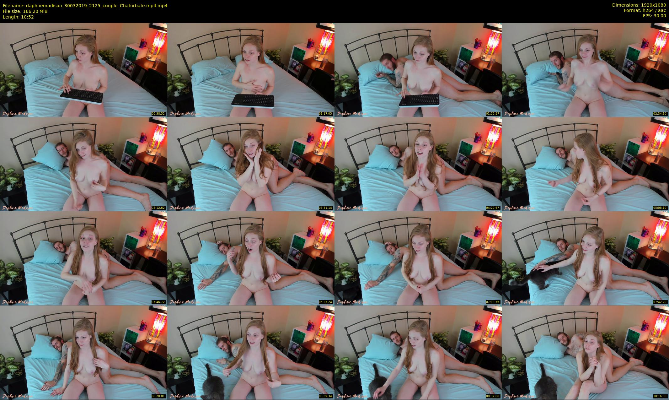 daphnemadison — 11 minute Chaturbate couple cam show recording, 1080p, Mar 30, 2019