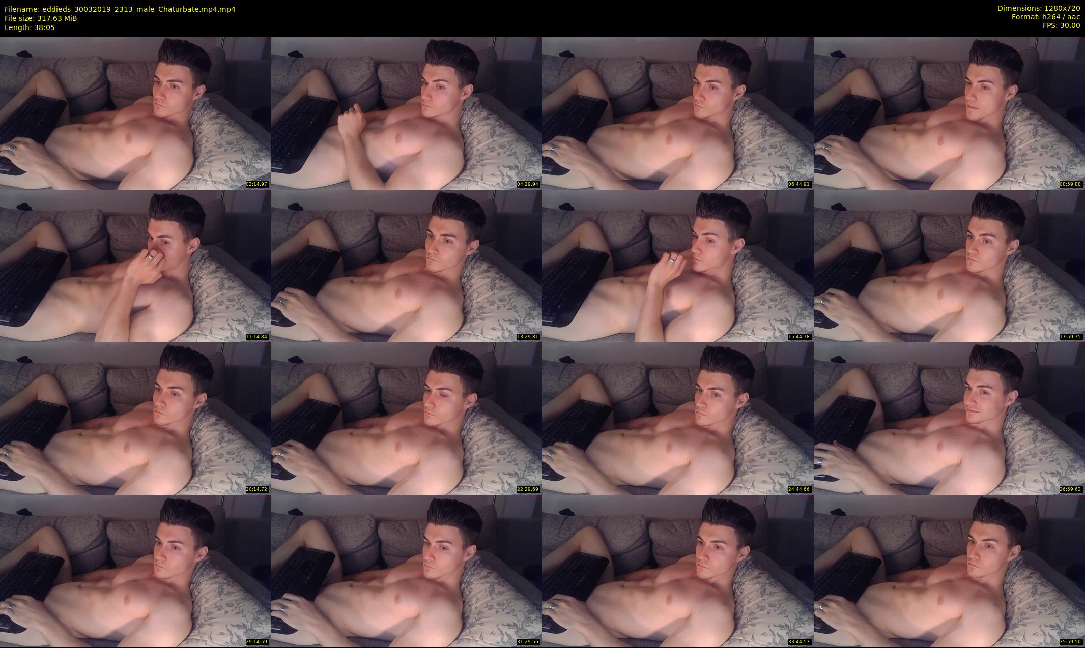 eddieds — 39 minute Chaturbate male cam show recording, 720p, Mar 30, 2019