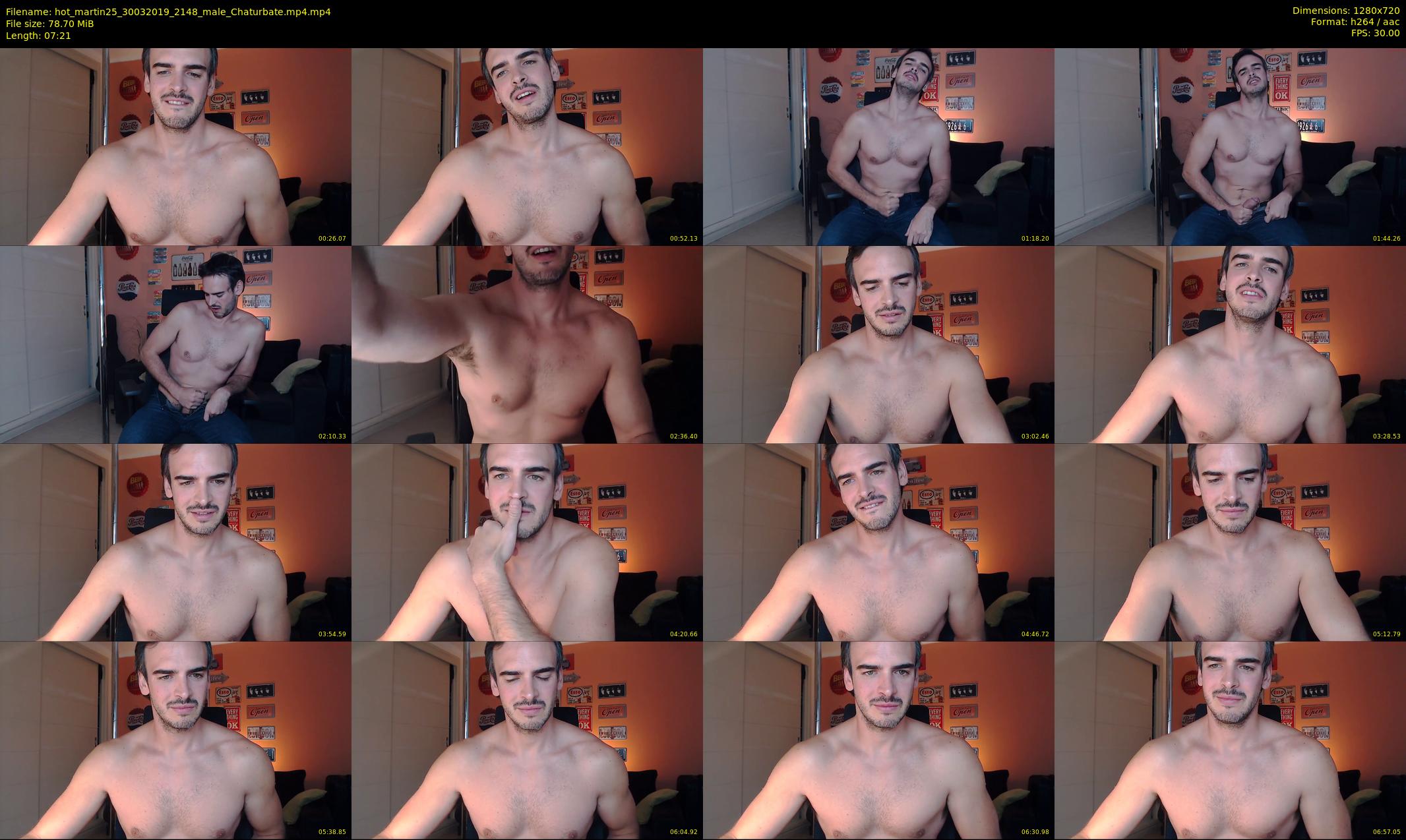 hot_martin25 — 8 minute Chaturbate male cam show recording, 720p, Mar 30, 2019