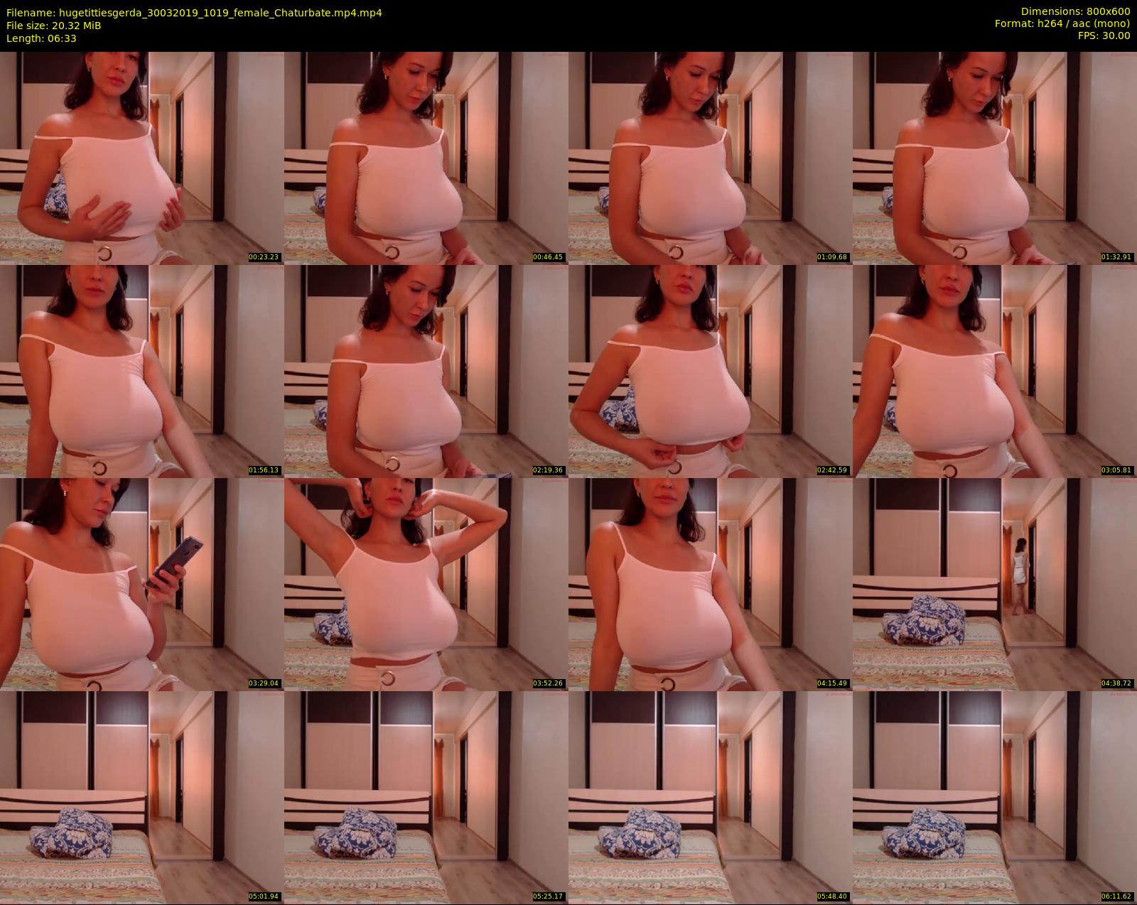 hugetittiesgerda — 7 minute Chaturbate female cam show recording, 480p, Mar 30, 2019