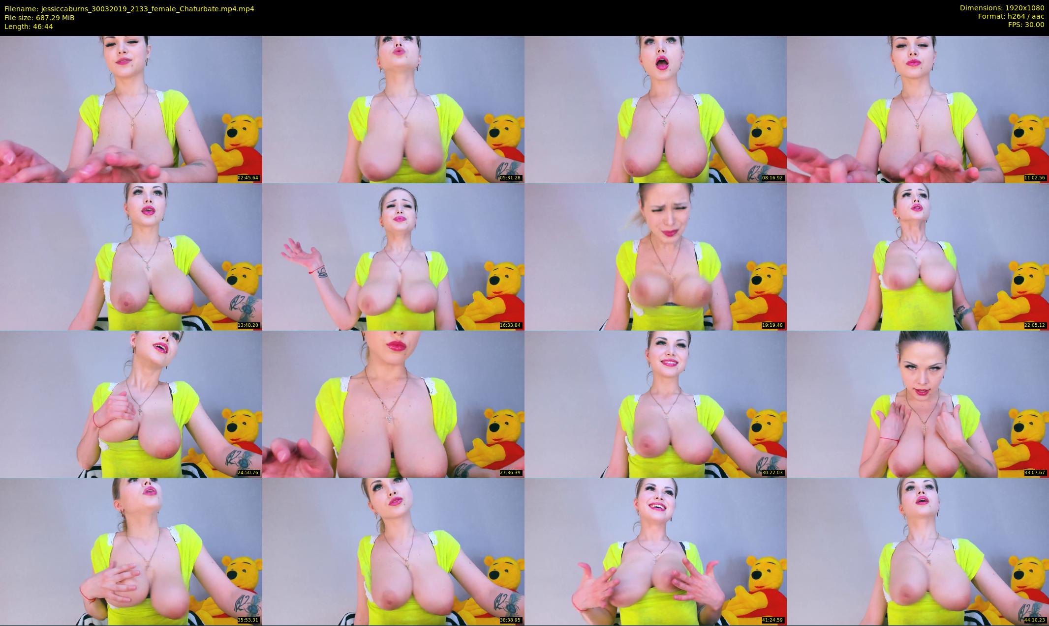 jessiccaburns — 47 minute Chaturbate female cam show recording, 1080p, Mar 30, 2019