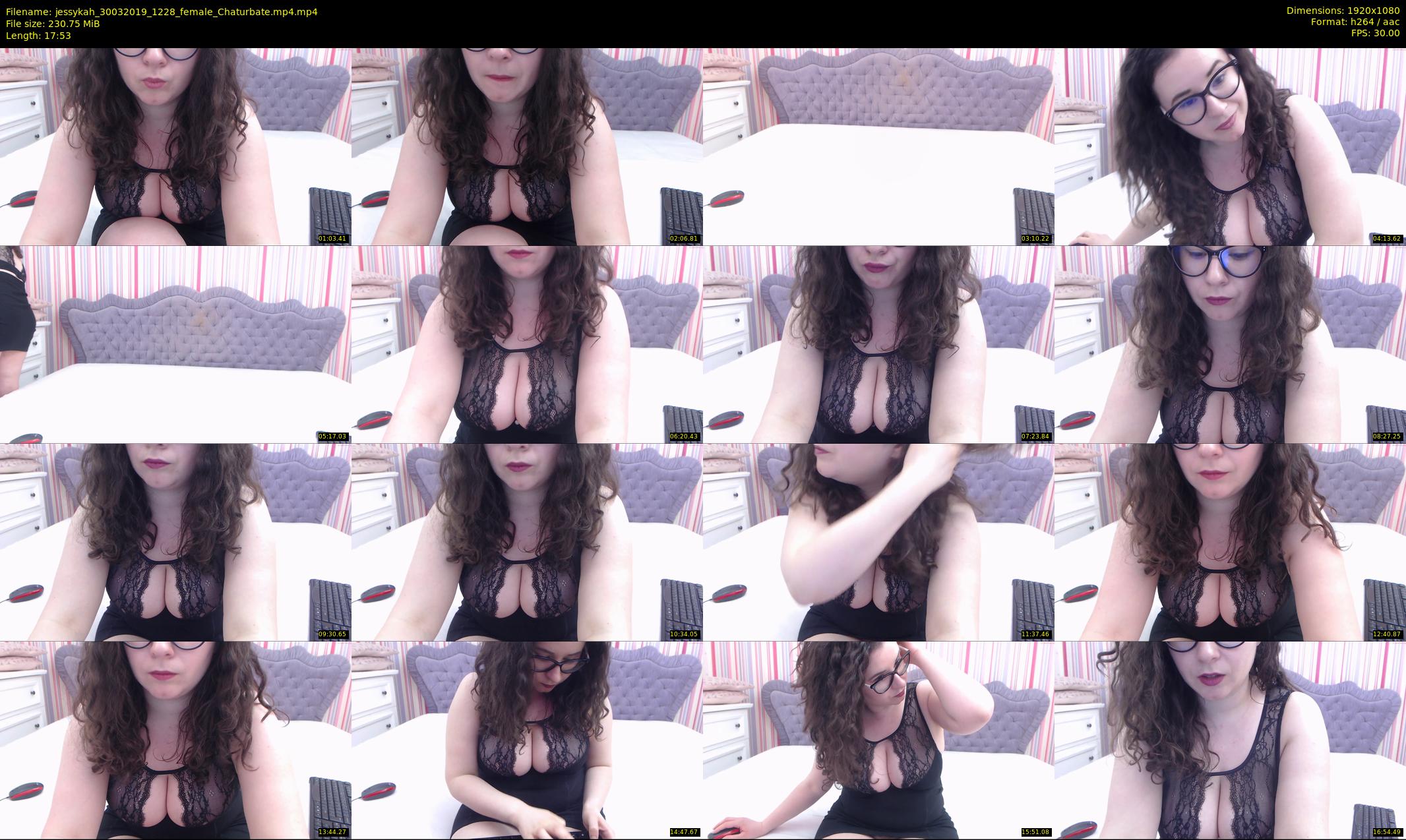 jessykah — 18 minute Chaturbate female cam show recording, 1080p, Mar 30, 2019