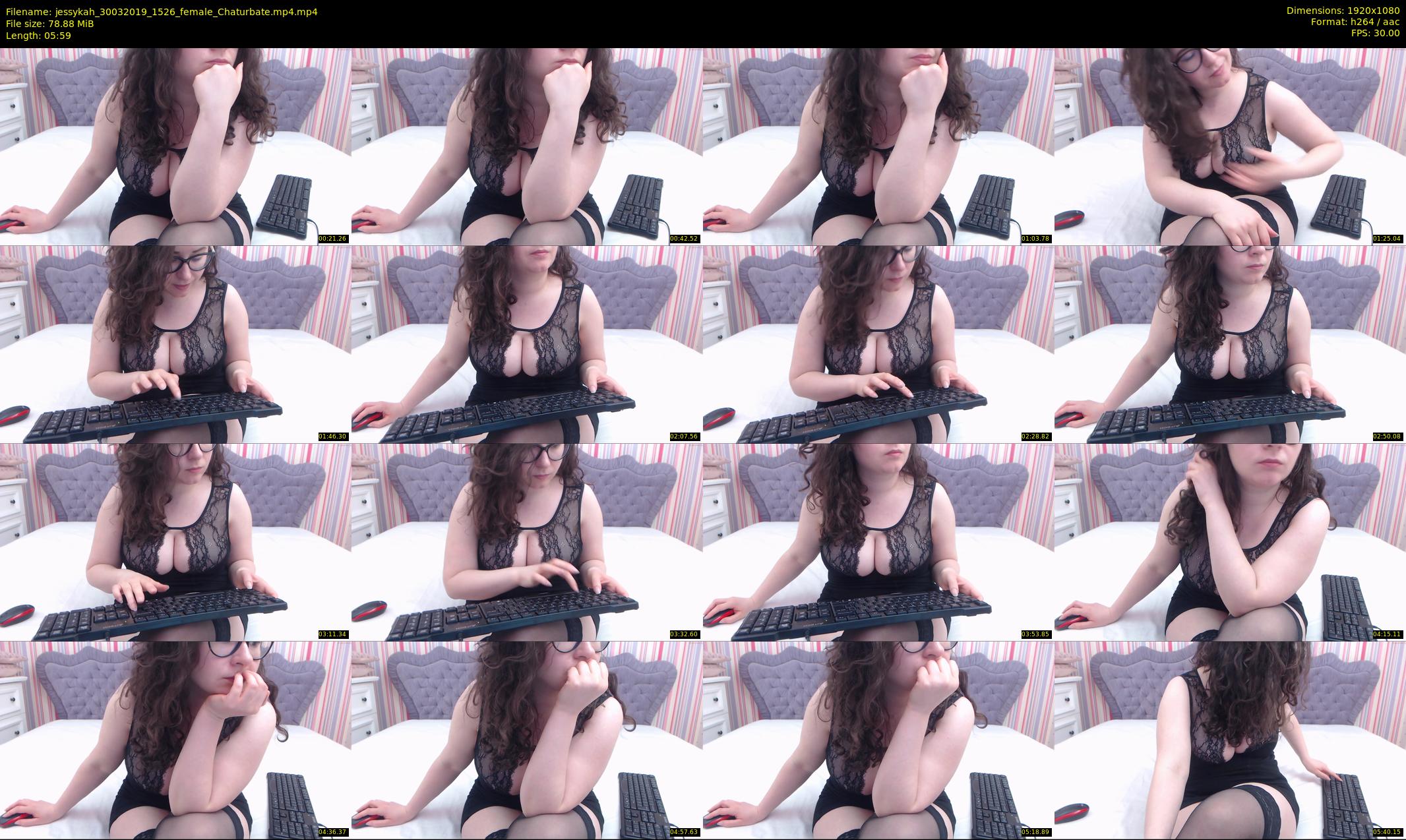 jessykah — 6 minute Chaturbate female cam show recording, 1080p, Mar 30, 2019