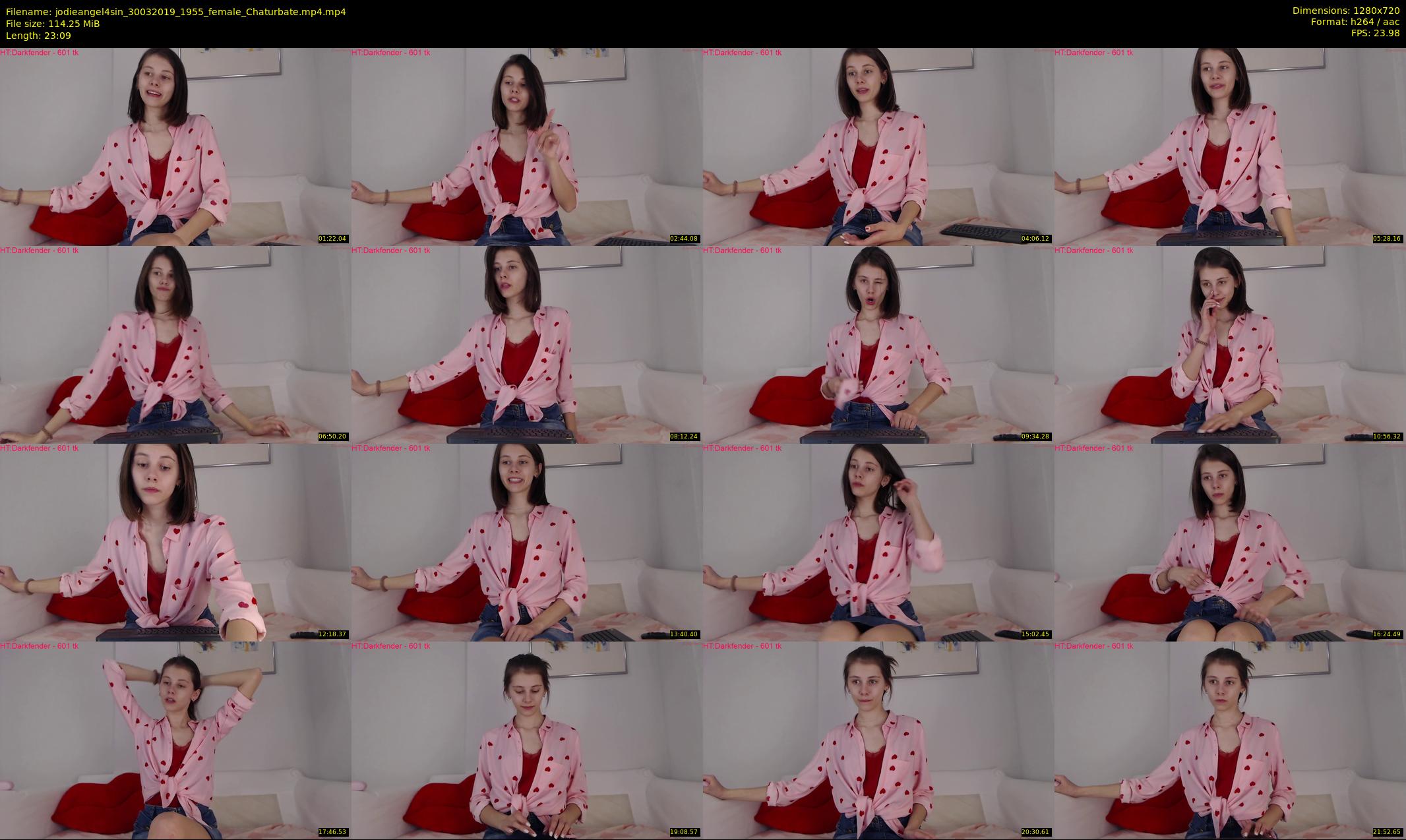 jodieangel4sin — 24 minute Chaturbate female cam show recording, 720p, Mar 30, 2019
