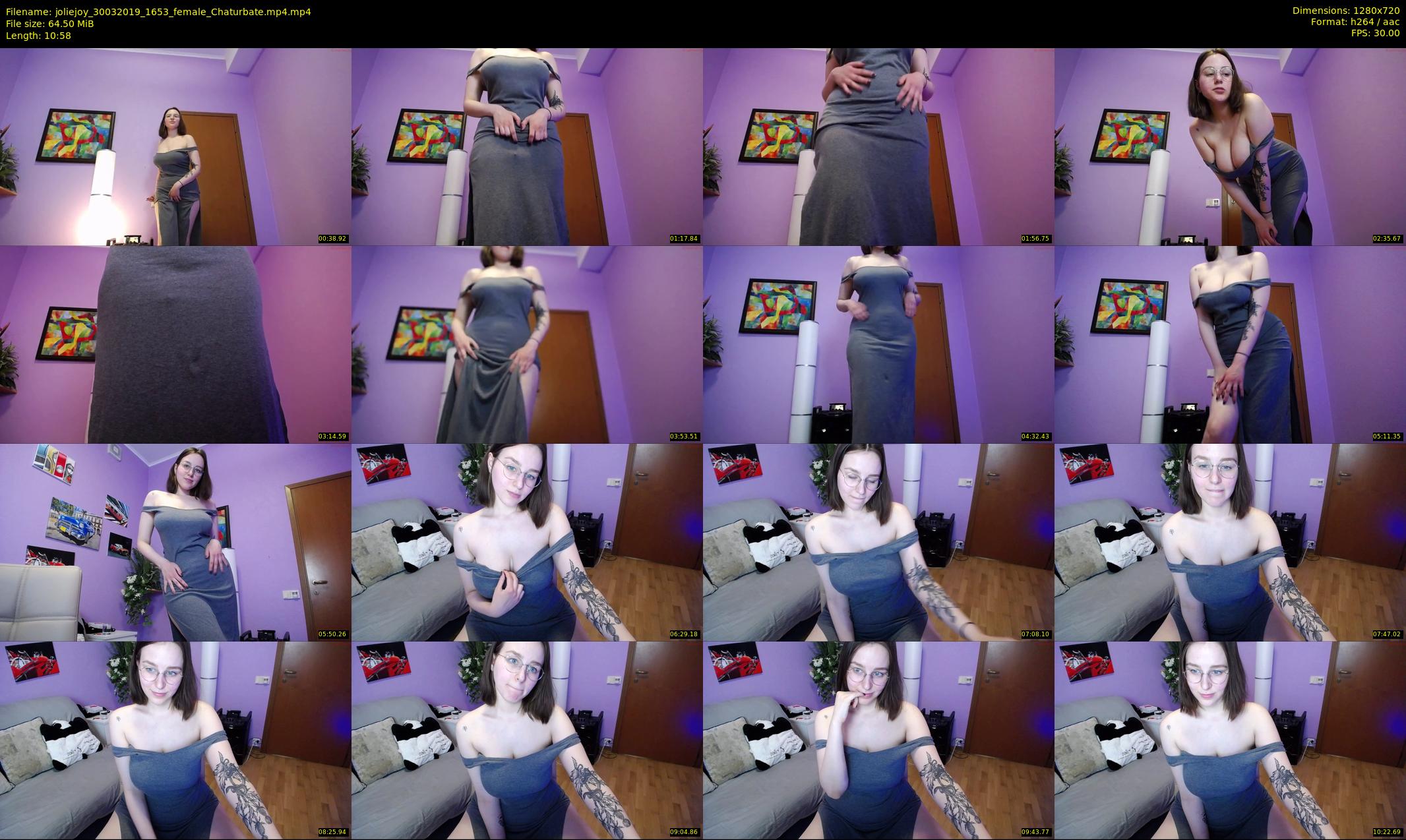 joliejoy — 11 minute Chaturbate female cam show recording, 720p, Mar 30, 2019