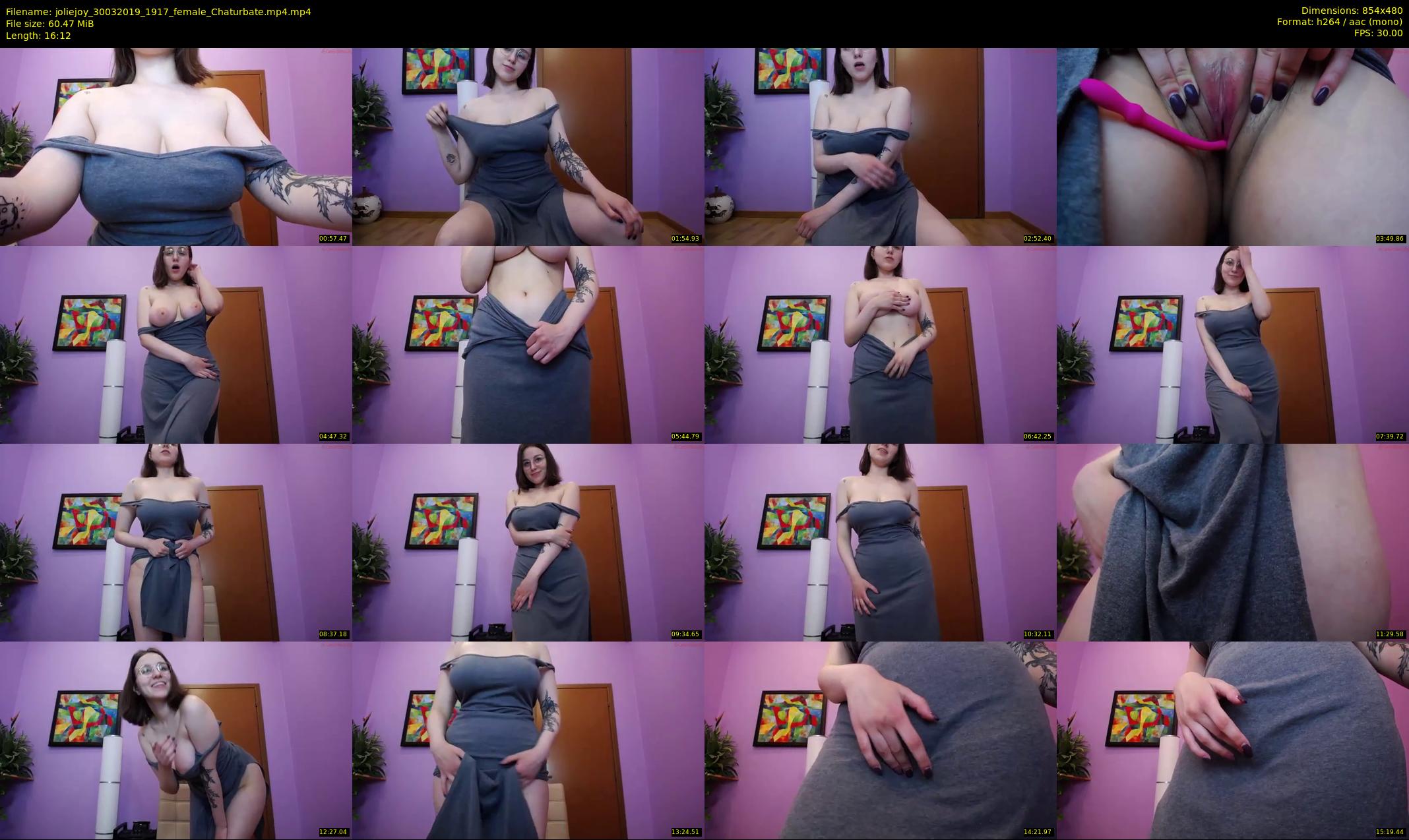 joliejoy — 17 minute Chaturbate female cam show recording, 480p, Mar 30, 2019