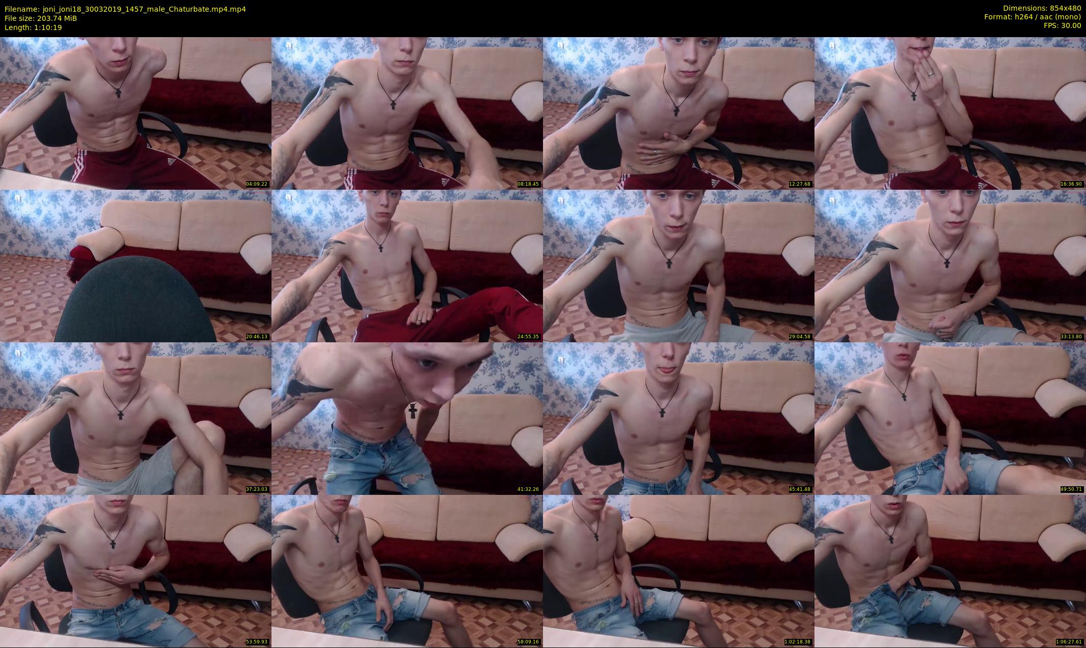 joni_joni18 — 71 minute Chaturbate male cam show recording, 480p, Mar 30, 2019