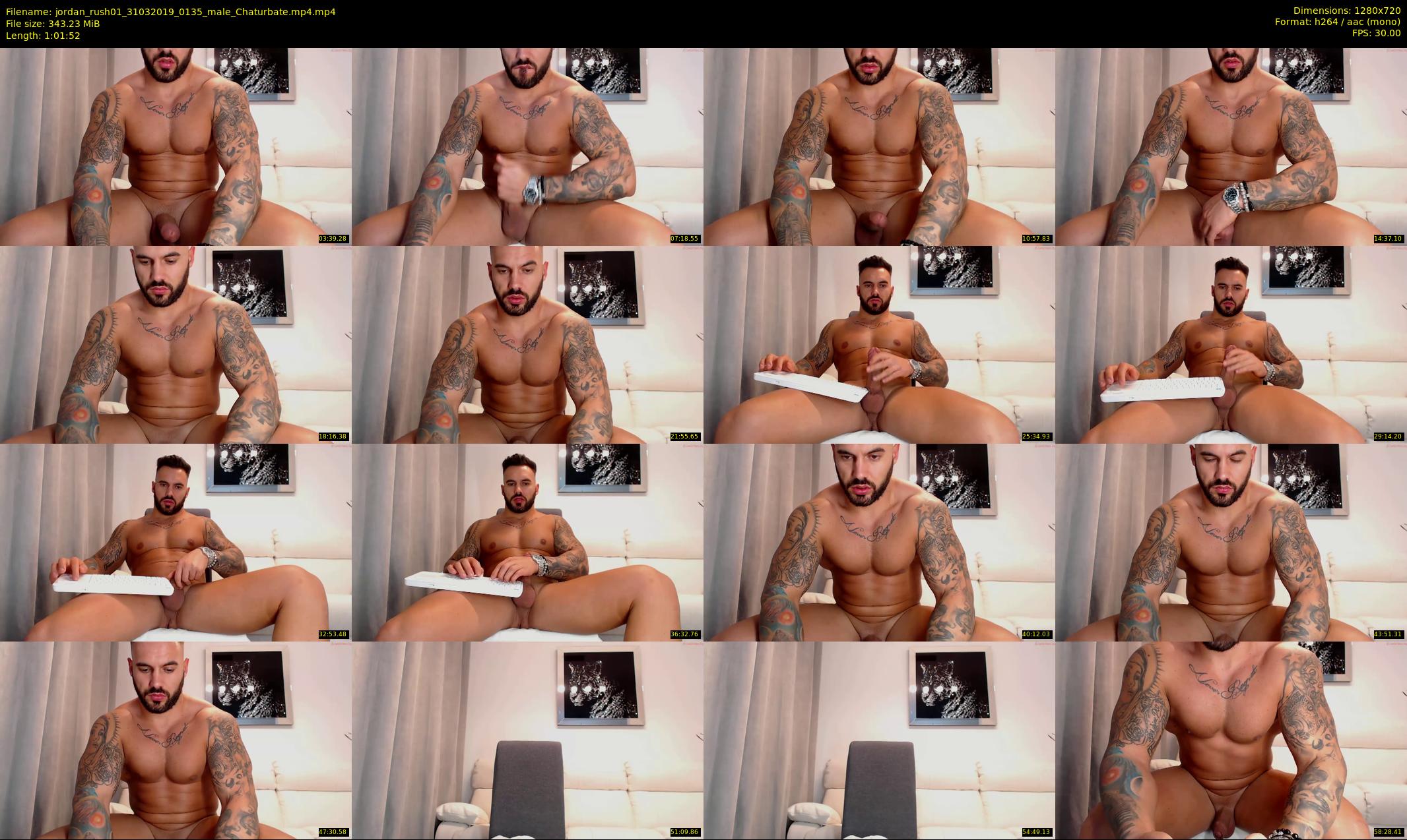 jordan_rush01 — 62 minute Chaturbate male cam show recording, 720p, Mar 31, 2019