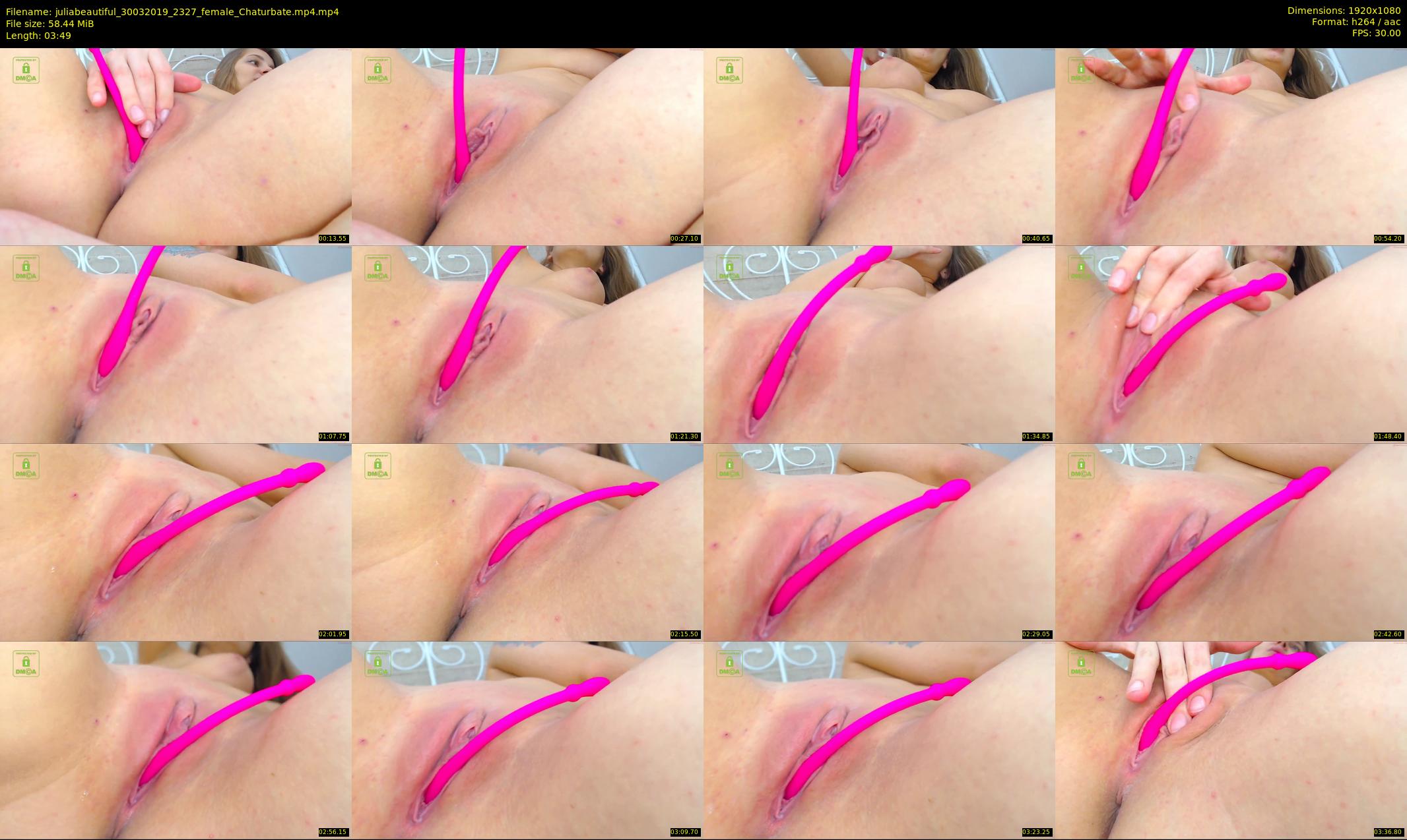 juliabeautiful — 4 minute Chaturbate female cam show recording, 1080p, Mar 30, 2019