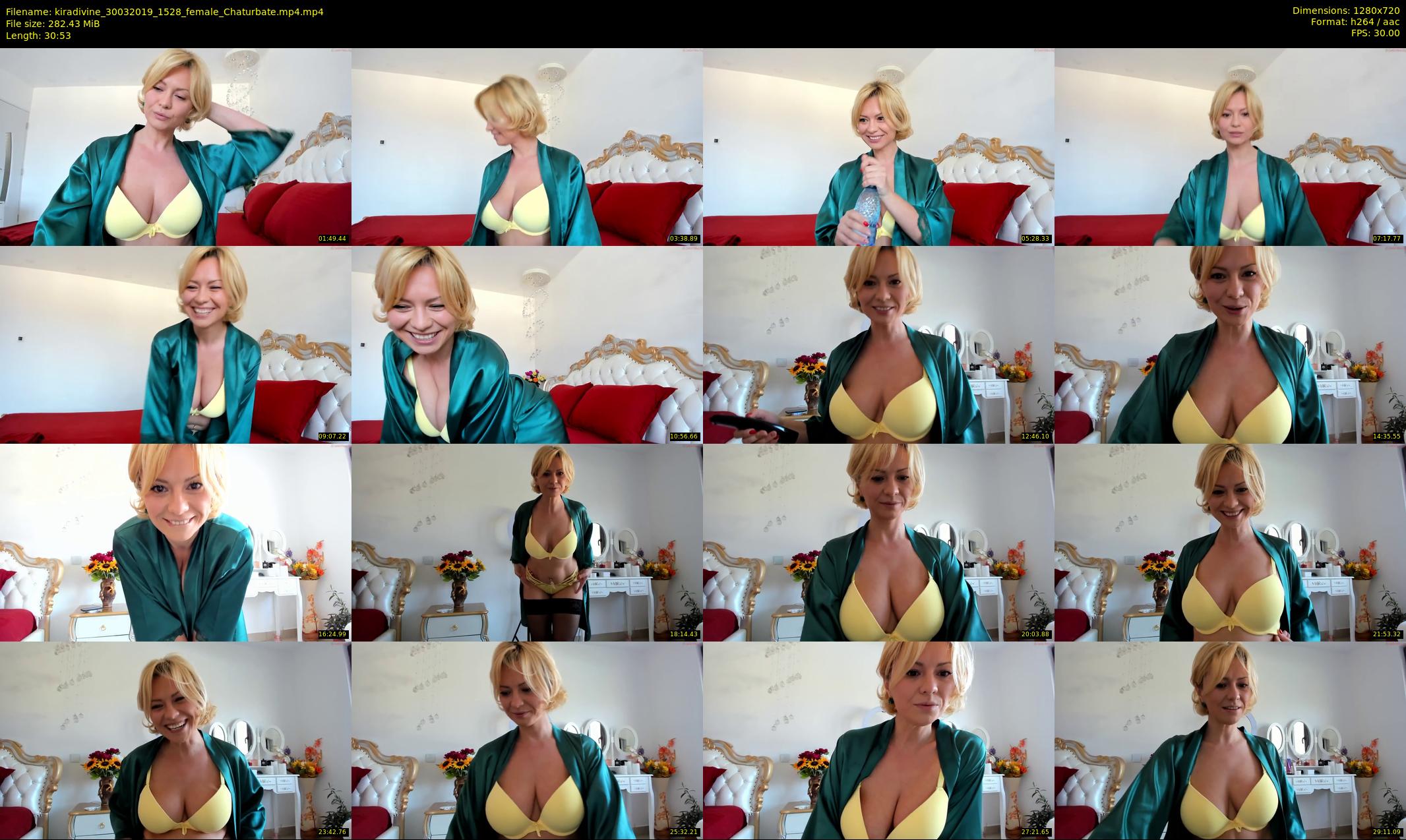 kiradivine — 31 minute Chaturbate female cam show recording, 720p, Mar 30, 2019