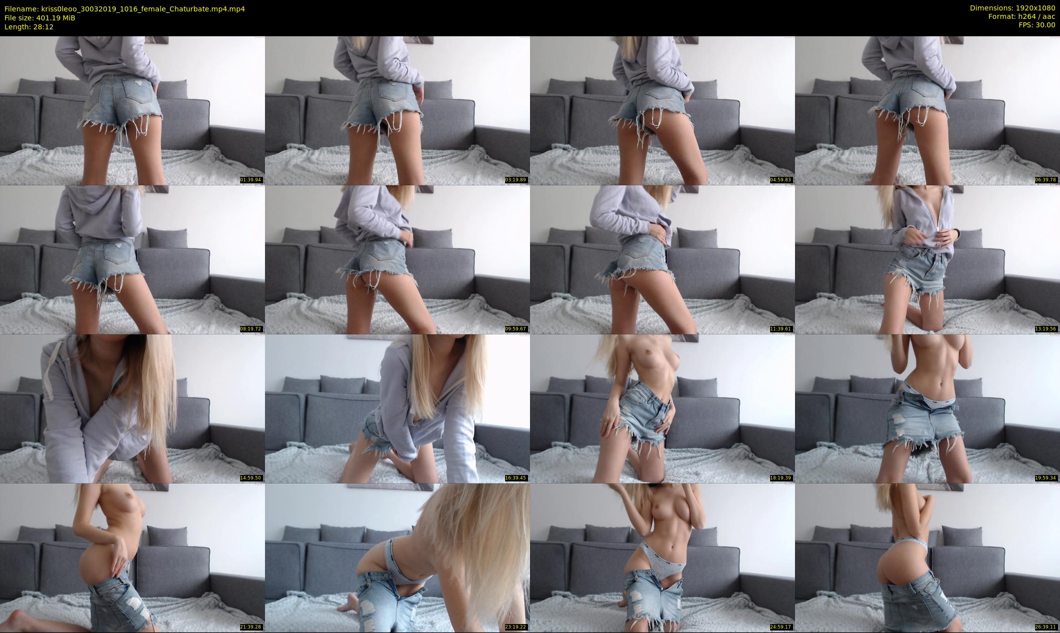 kriss0leoo — 29 minute Chaturbate couple cam show recording, 1080p, Mar 30, 2019